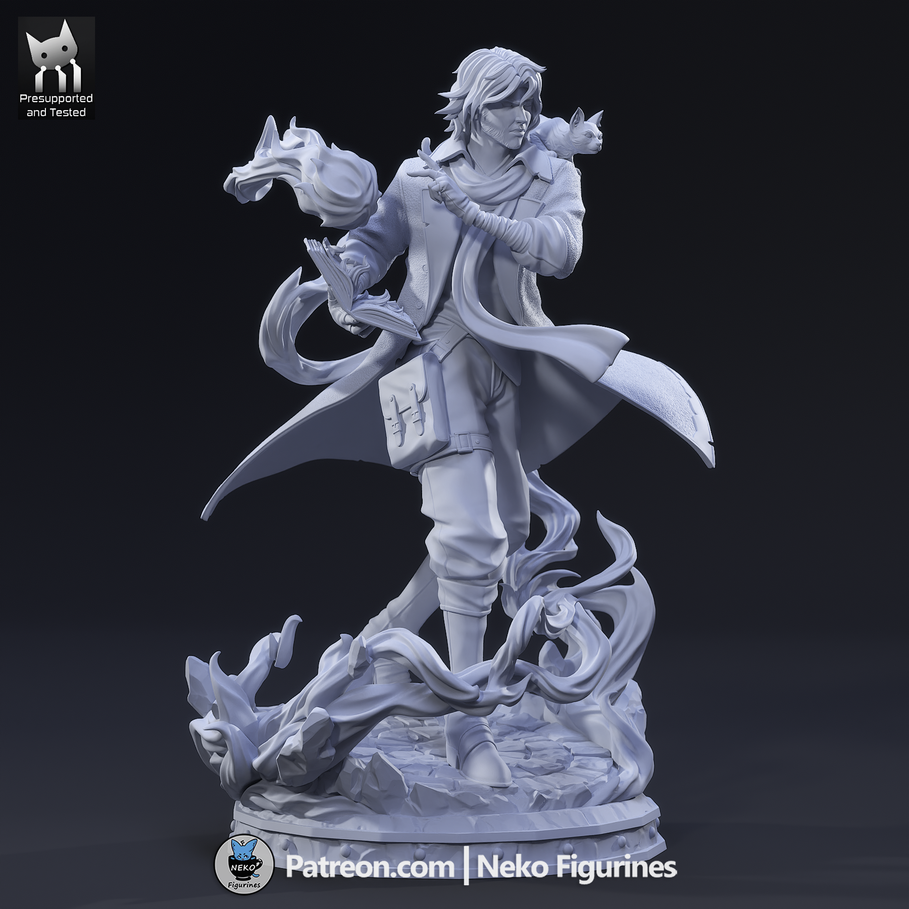 Caleb Widogast from The Mighty Nein by Neko Figurines | High Quality Resin Print | Painted Commissions available! - Sephiknot