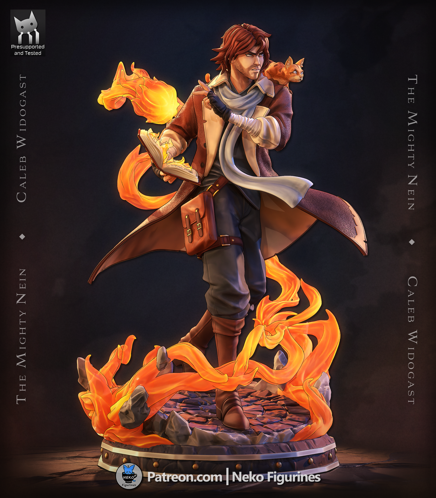 Caleb Widogast from The Mighty Nein by Neko Figurines | High Quality Resin Print | Painted Commissions available! - Sephiknot