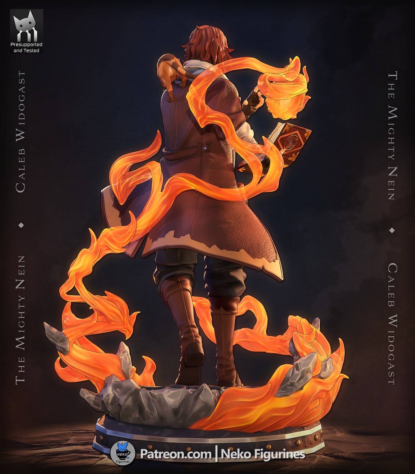 Caleb Widogast from The Mighty Nein by Neko Figurines | High Quality Resin Print | Painted Commissions available! - Sephiknot