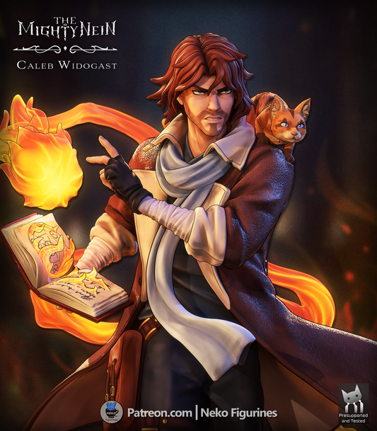 Caleb Widogast from The Mighty Nein by Neko Figurines | High Quality Resin Print | Painted Commissions available! - Sephiknot