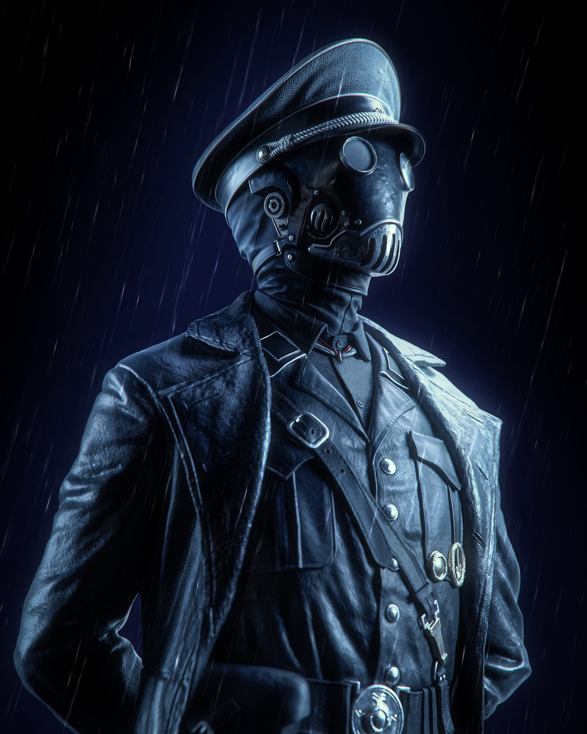 Karl Ruprect Kroenen from Hellboy Fan-Made Model by CA3D - Sephiknot