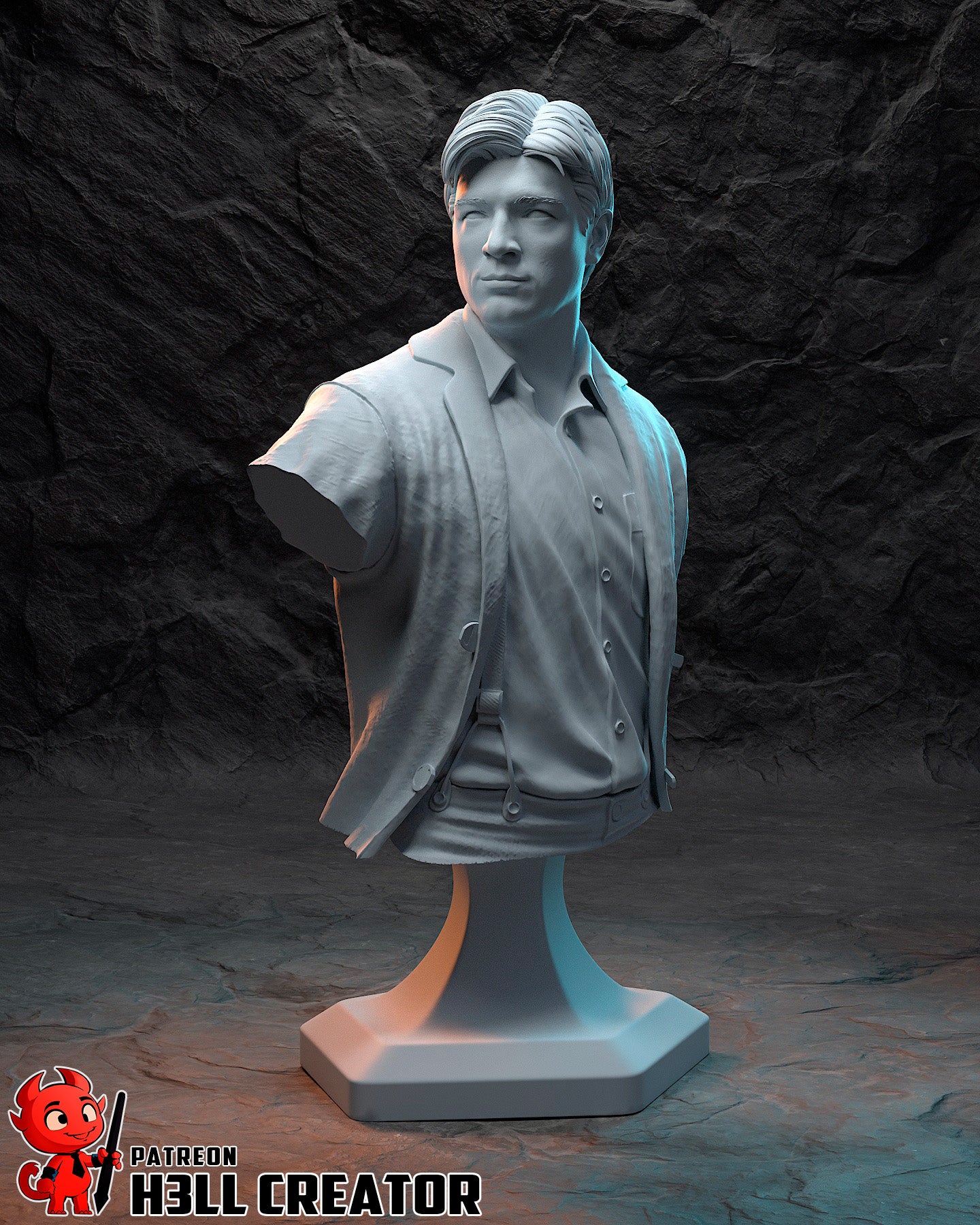 Malcolm Reynolds from Firefly by h3ll creator | High Quality Resin Print | Painted Commissions available! - Sephiknot