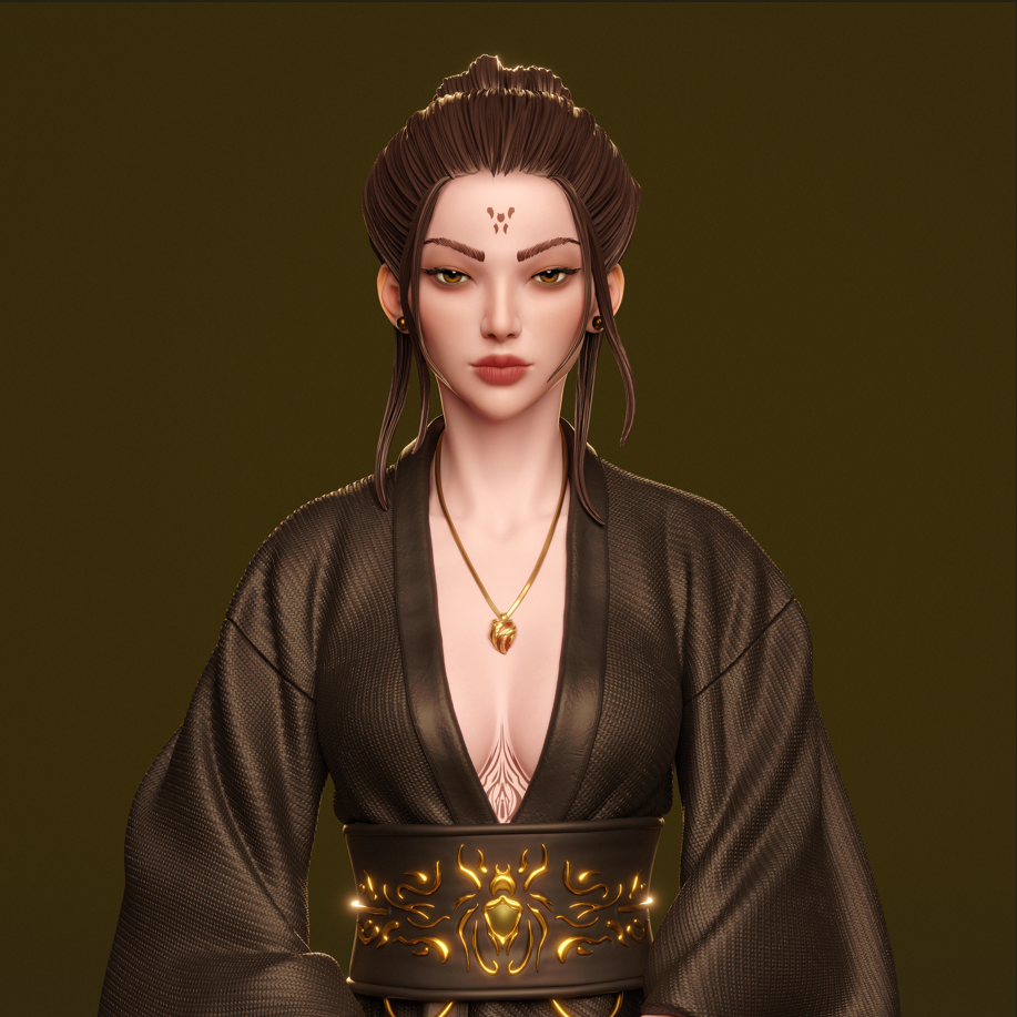 Queen Spider from Wukong Fan-Made Model by CA3D - Sephiknot