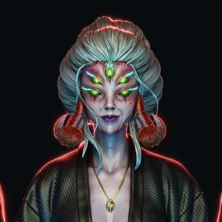 Queen Spider from Wukong Fan-Made Model by CA3D