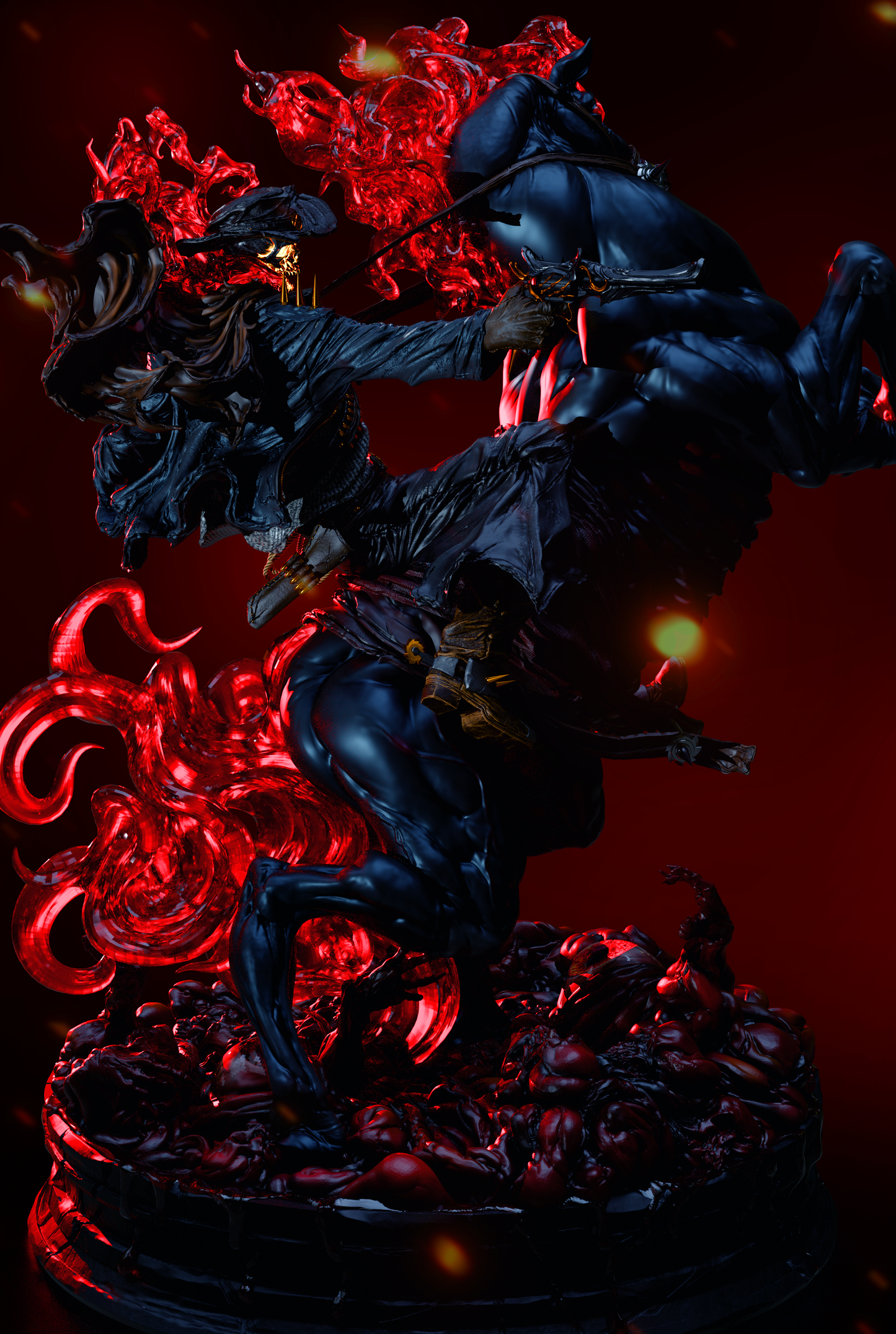 Ghost Rider from Marvel by CA3D | High Quality Resin Print | Painted Commissions available! - Sephiknot
