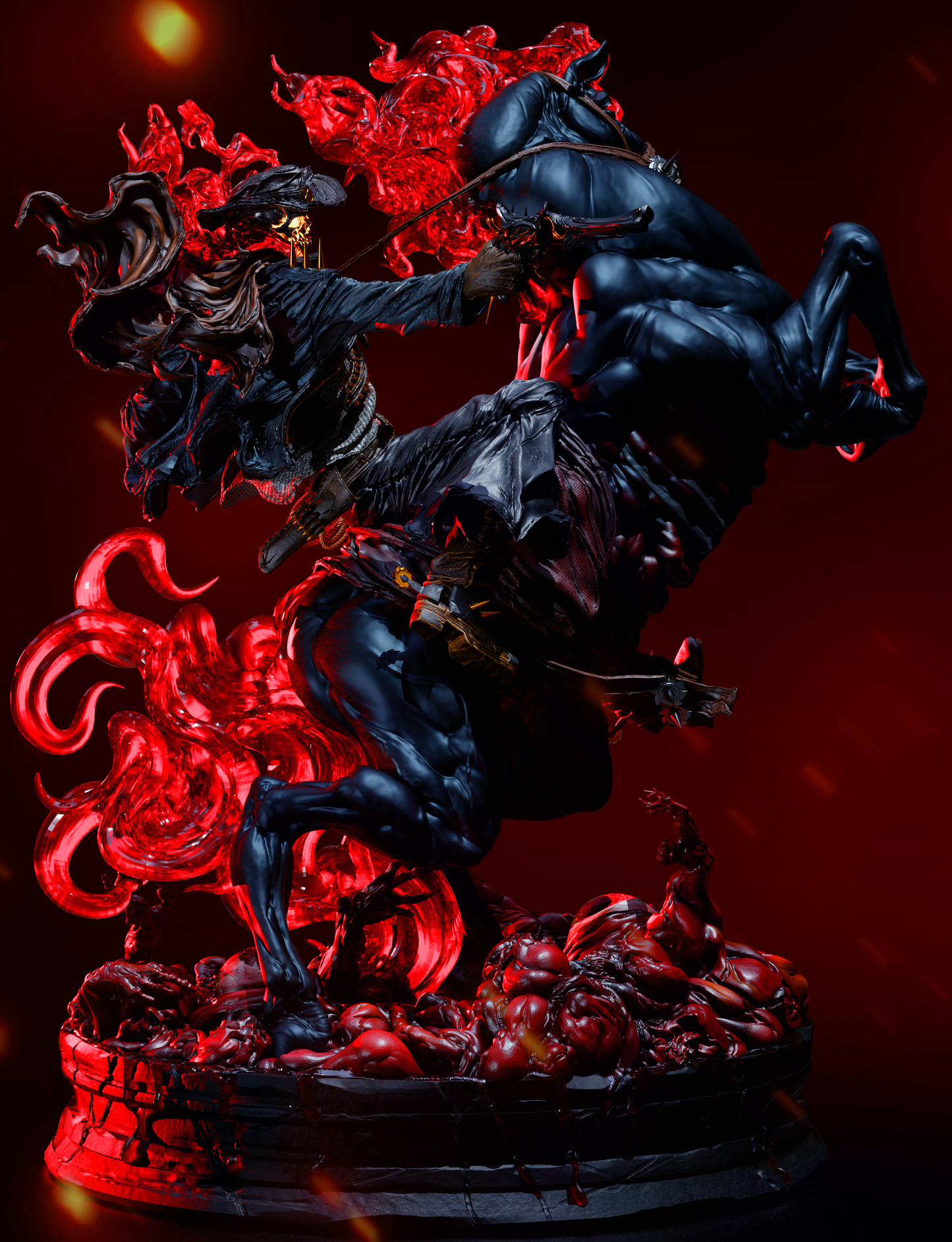 Ghost Rider from Marvel by CA3D | High Quality Resin Print | Painted Commissions available! - Sephiknot