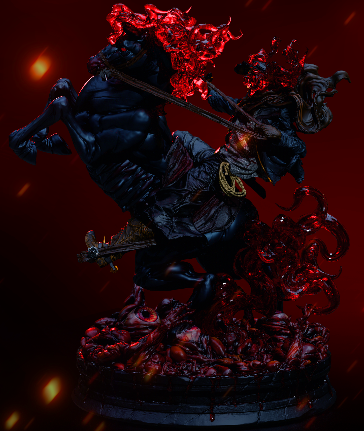 Ghost Rider from Marvel by CA3D | High Quality Resin Print | Painted Commissions available! - Sephiknot