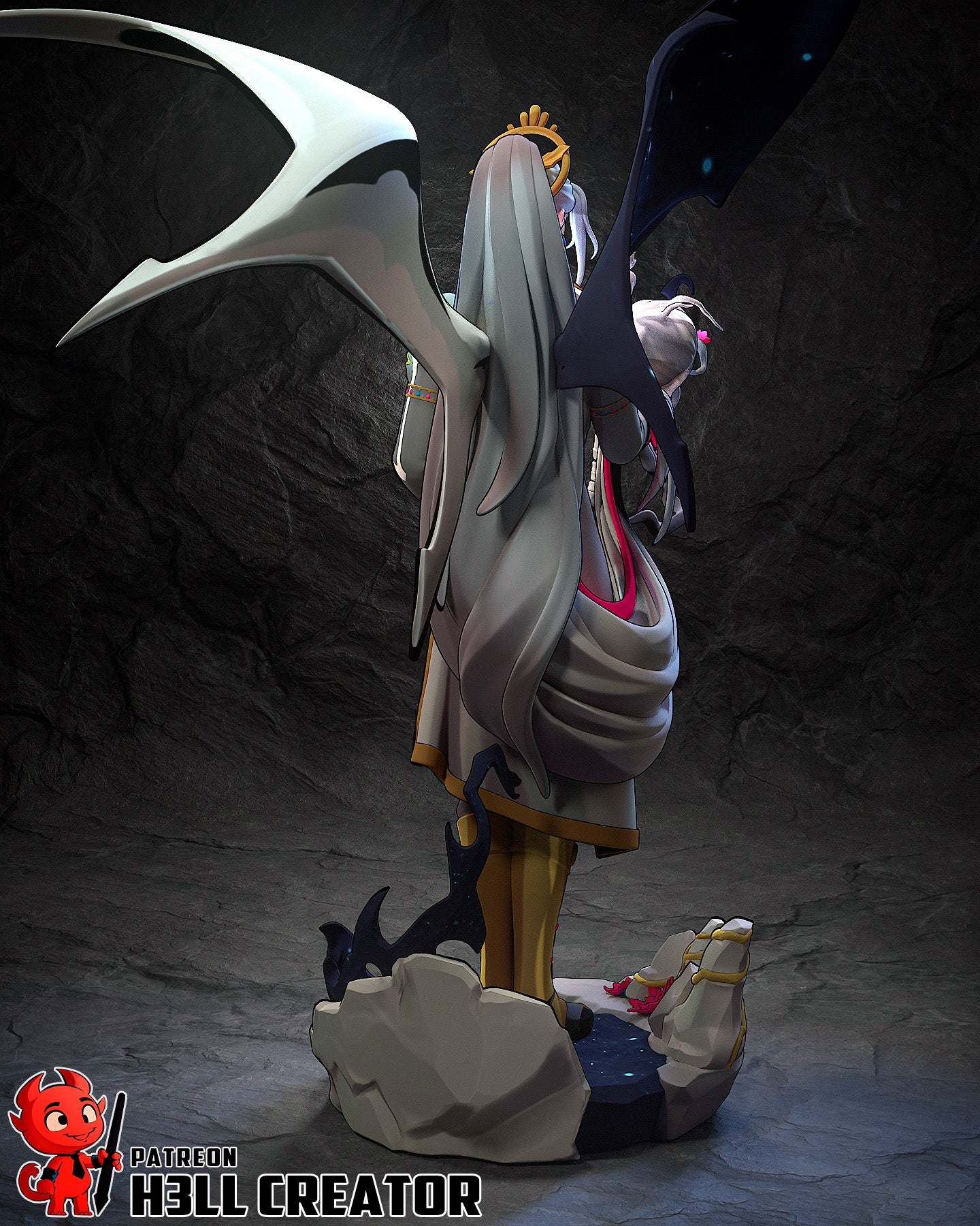 Chaos from Hades by h3ll creator | High Quality Resin Print | Painted Commissions available!