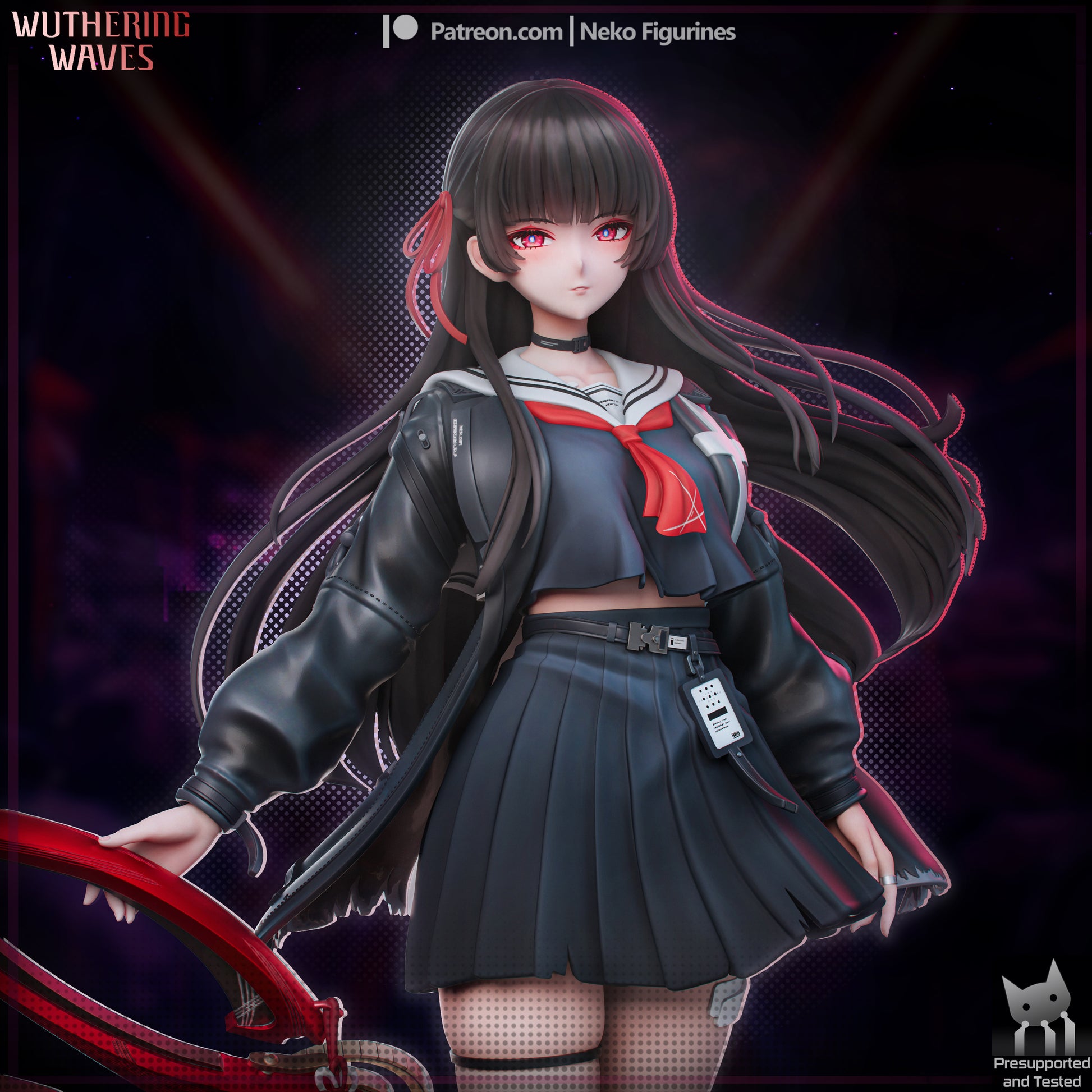 Chisa from Wuthering Waves Impact Fan-Made Model by Neko Figurines - Sephiknot