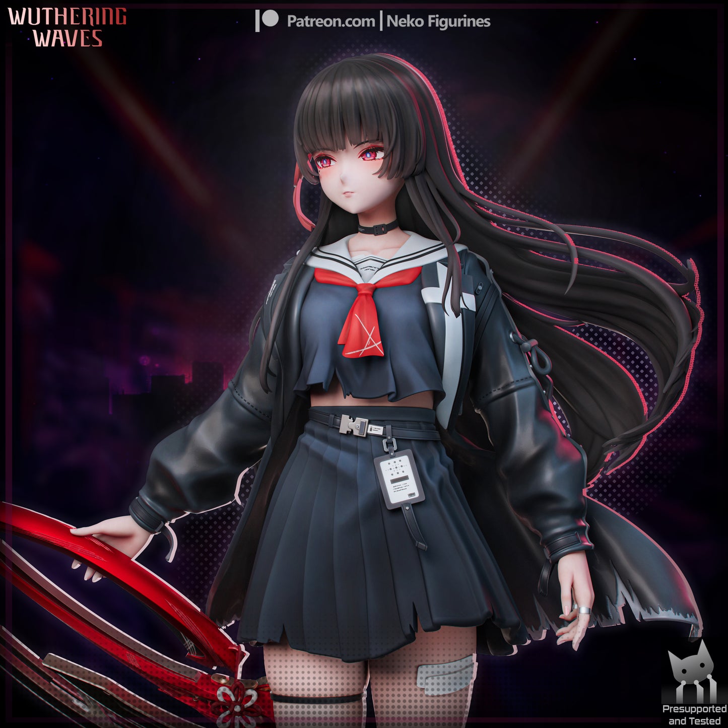 Chisa from Wuthering Waves Impact Fan-Made Model by Neko Figurines - Sephiknot