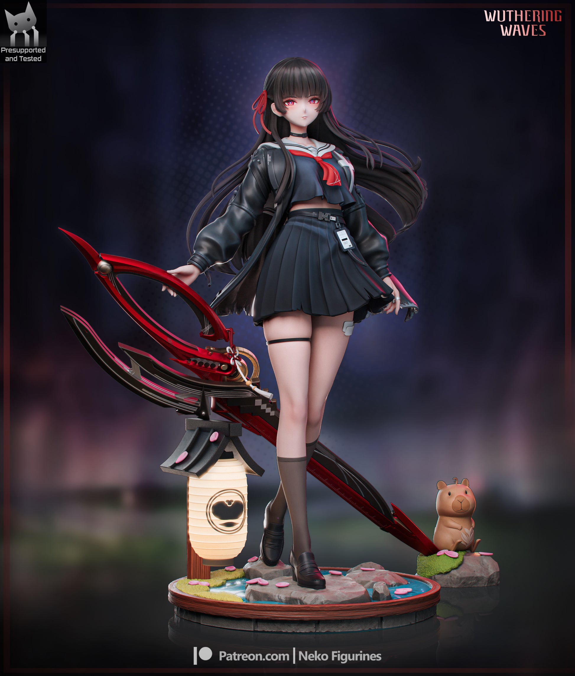 Chisa from Wuthering Waves Impact Fan-Made Model by Neko Figurines - Sephiknot