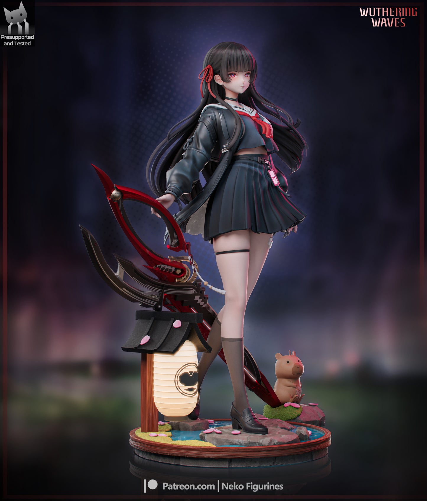 Chisa from Wuthering Waves Impact Fan-Made Model by Neko Figurines - Sephiknot
