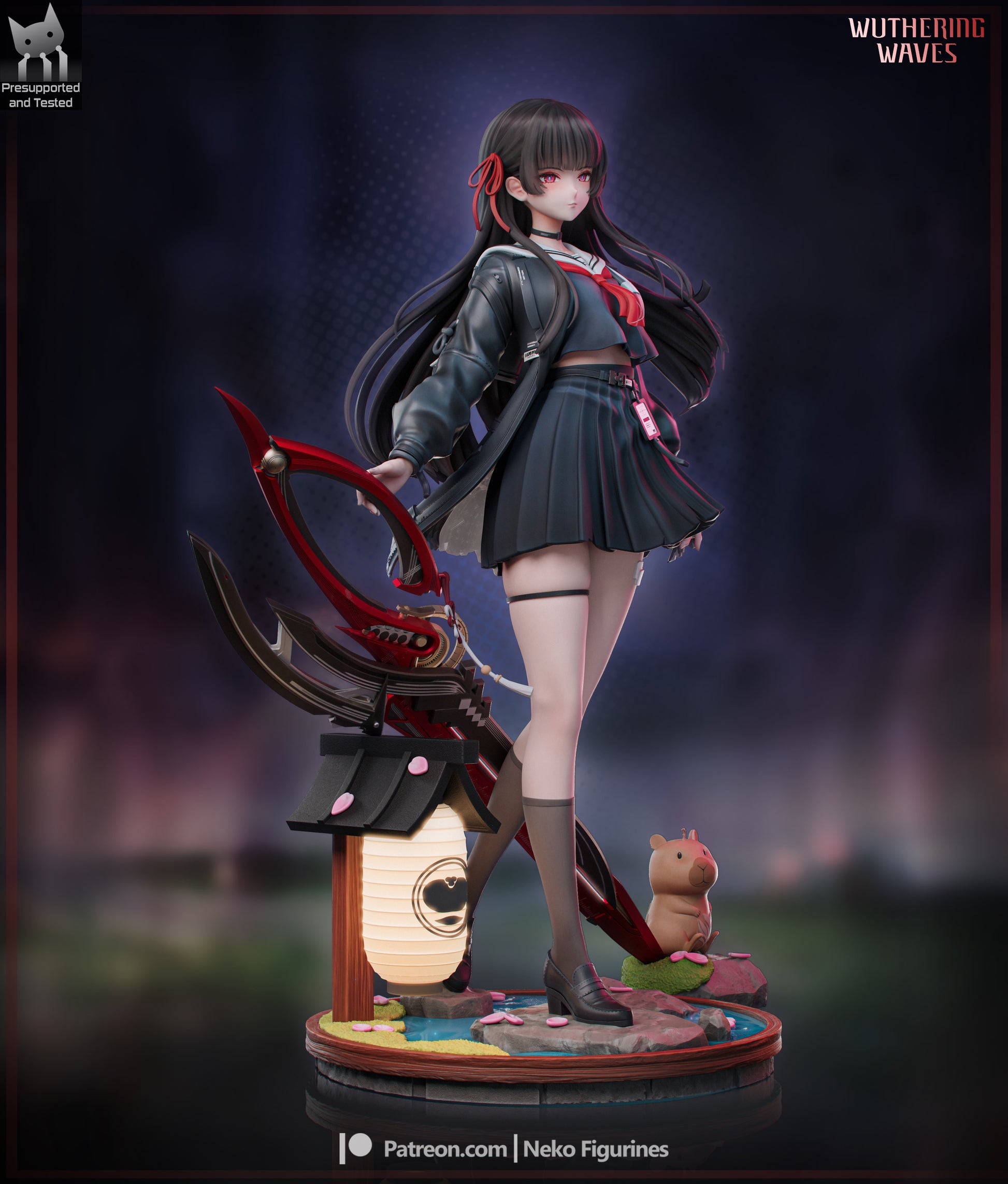 Chisa from Wuthering Waves Impact Fan-Made Model by Neko Figurines - Sephiknot