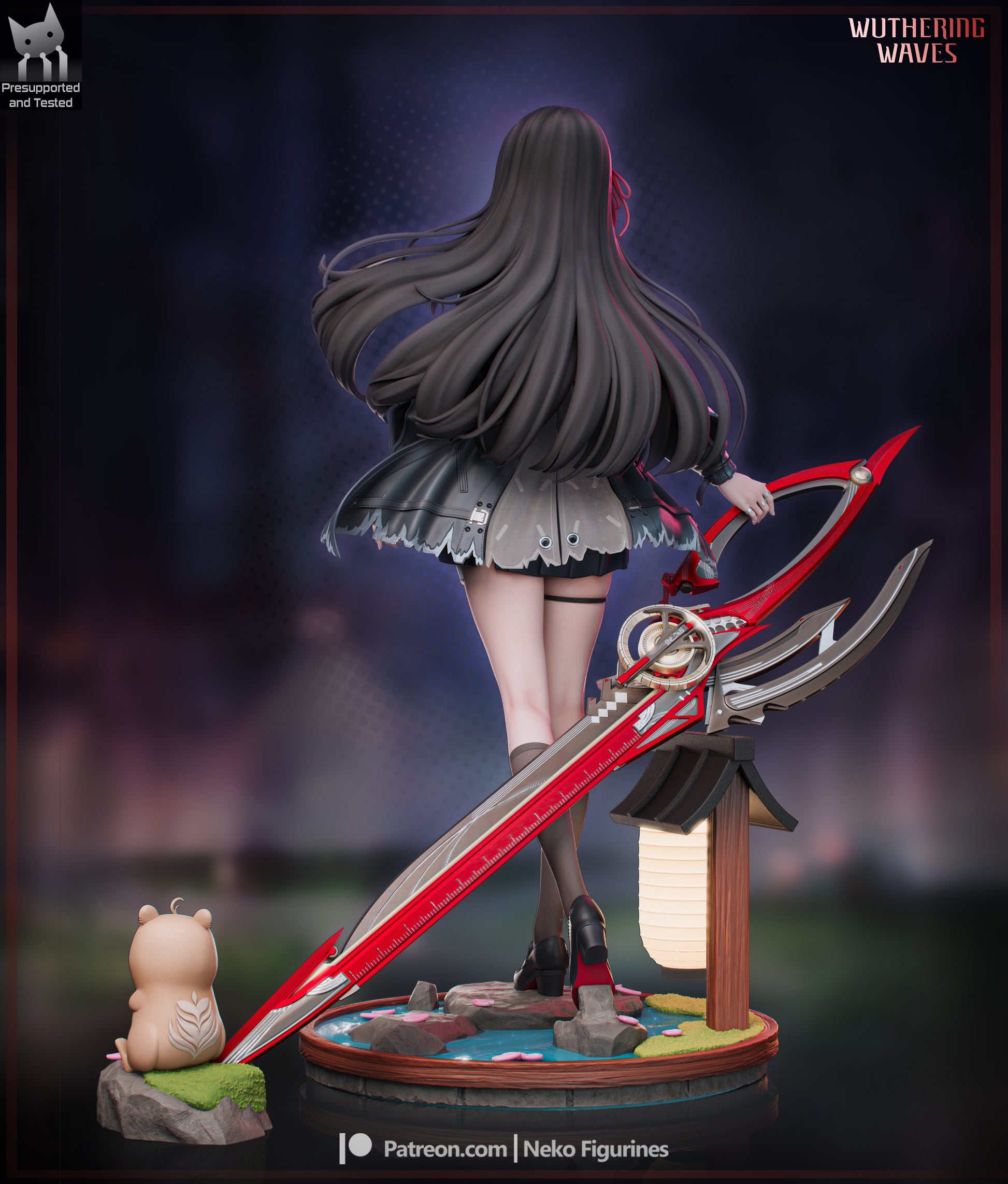 Chisa from Wuthering Waves Impact Fan-Made Model by Neko Figurines - Sephiknot