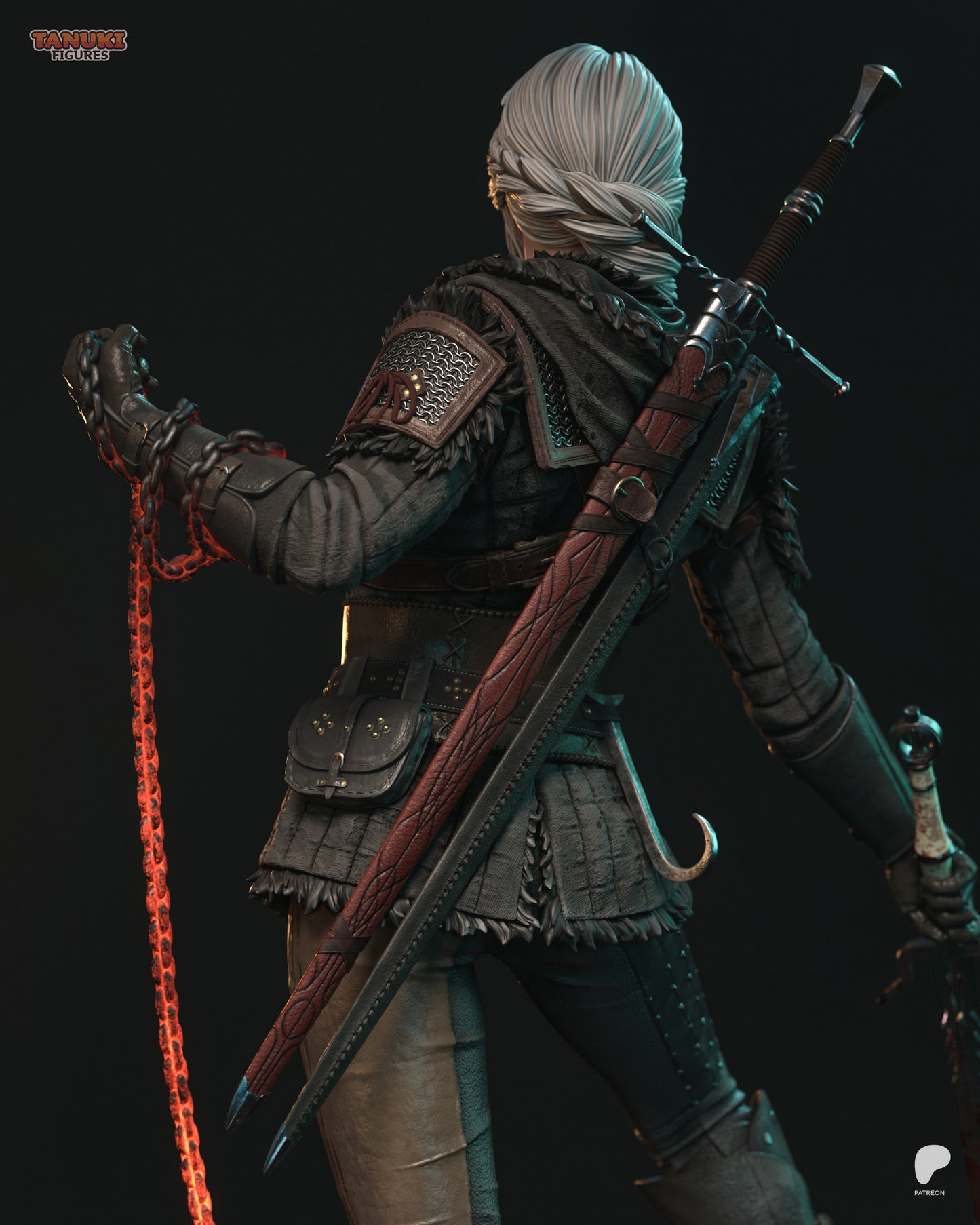 Ciri by TanukiFigures | High Quality Resin Print | Painted Commissions available! - Sephiknot
