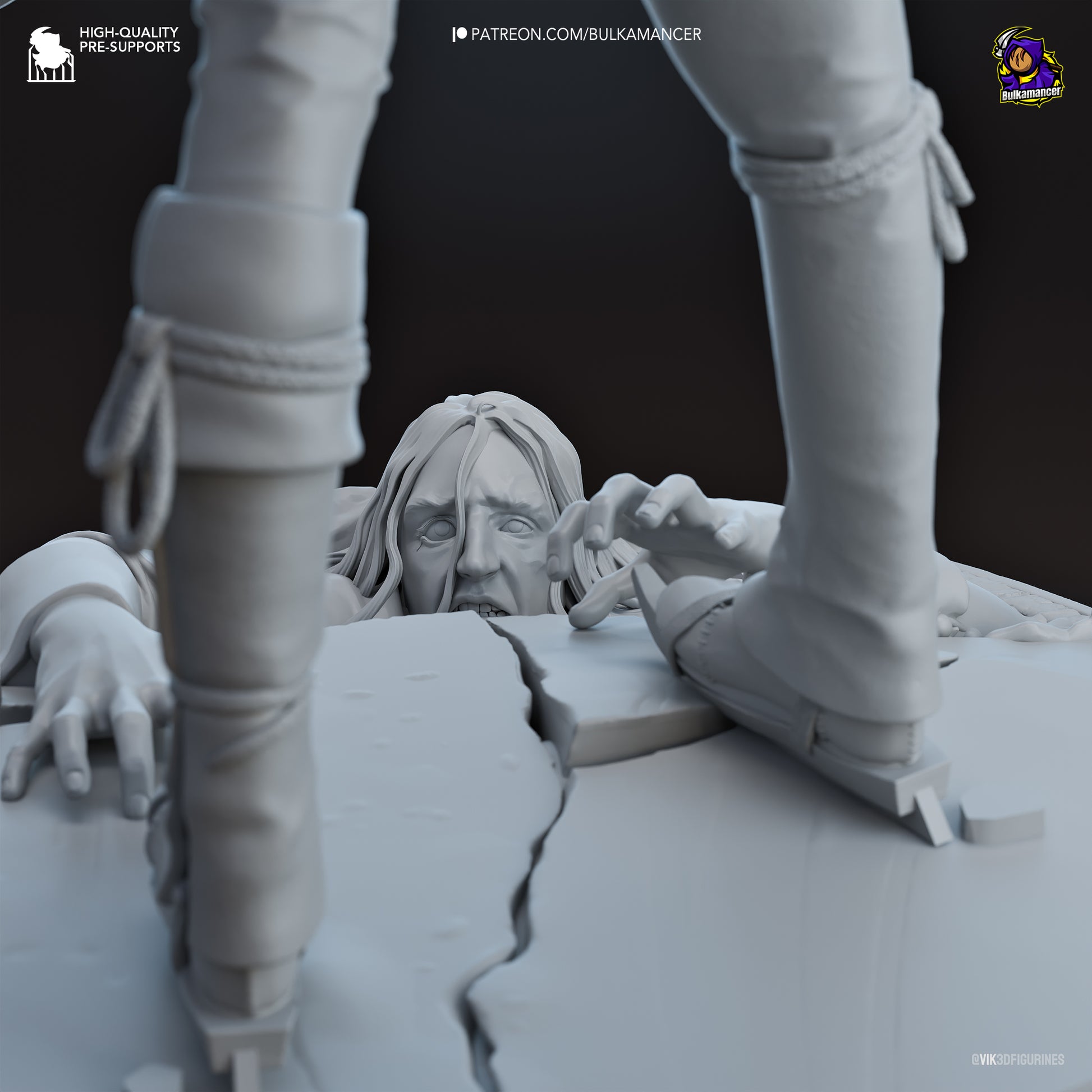 Witcher Ciri Garage Kit | Fanmade Model by Bulkamancer | Lady of Space and Time | 3D Printed - Sephiknot
