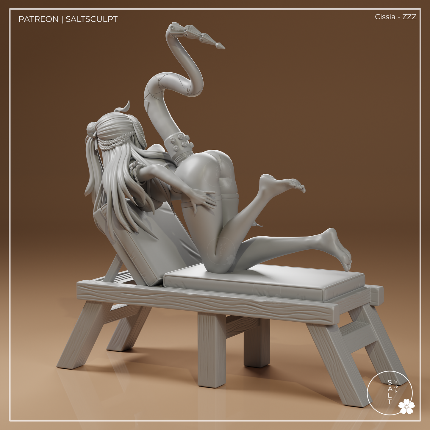 Cissia by SaltSculpts | High Quality Resin Print | Painted Commissions available!