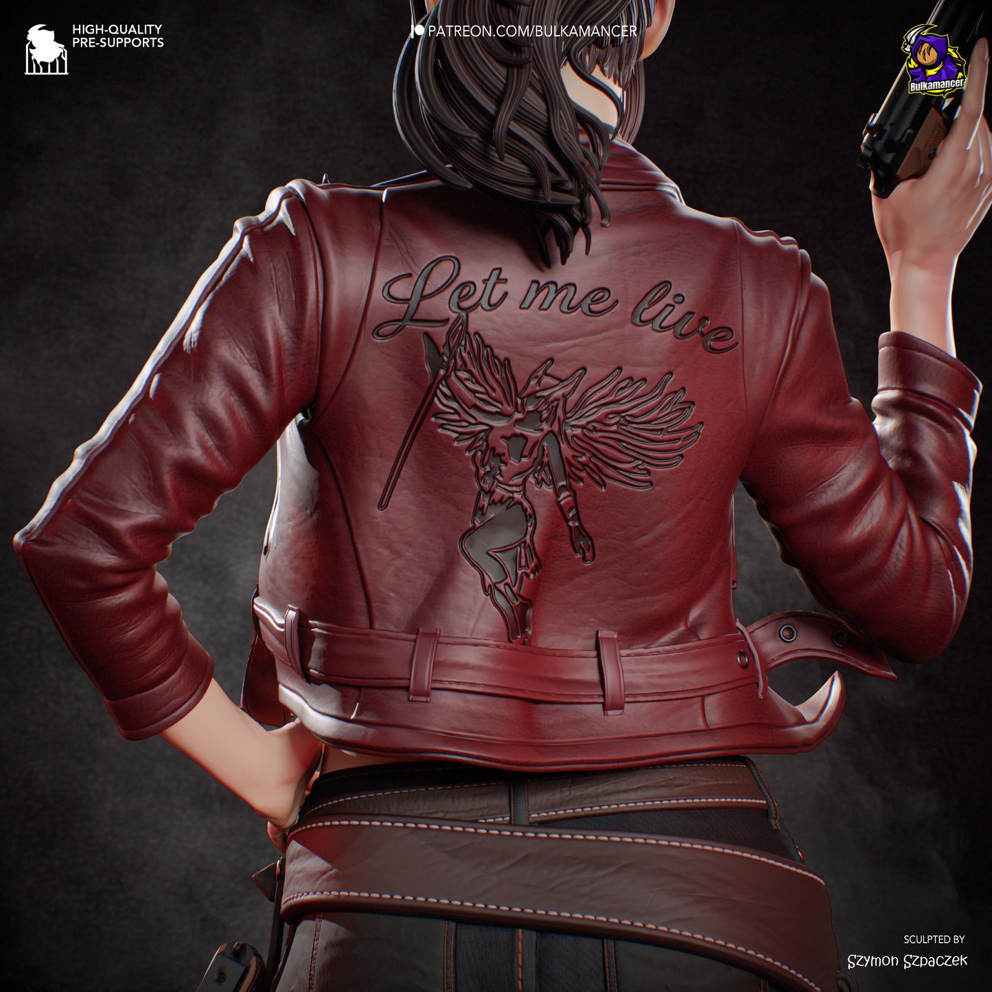 Claire from Resident Evil by Bulkamancer | High Quality Resin Print | Painted Commissions available!