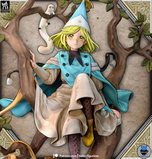 Coco from Witch Hat Atelier by Neko Figurines | High Quality Resin Print | Painted Commissions available!