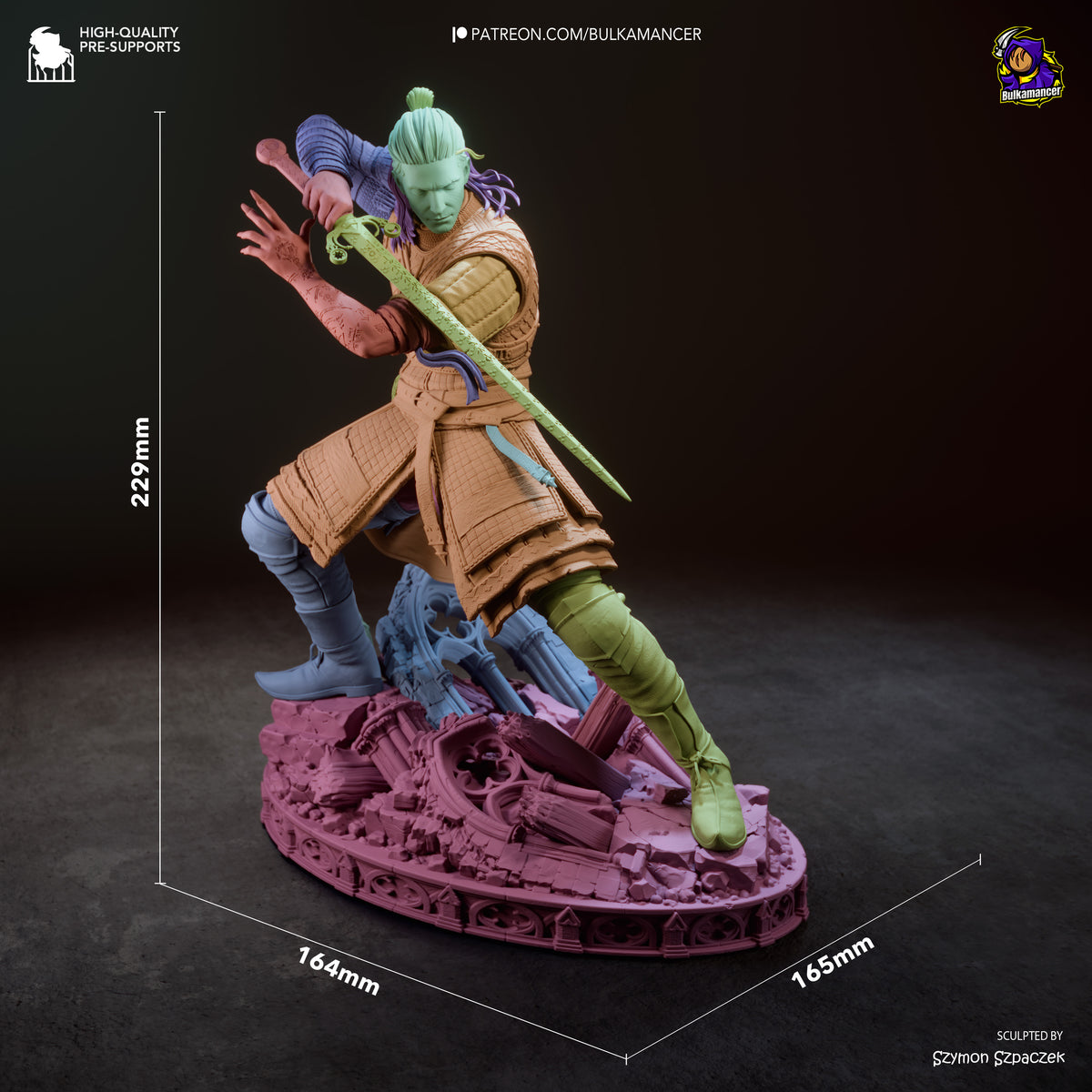 Coen by Bulkamancer | High Quality Resin Print | Painted Commissions available!