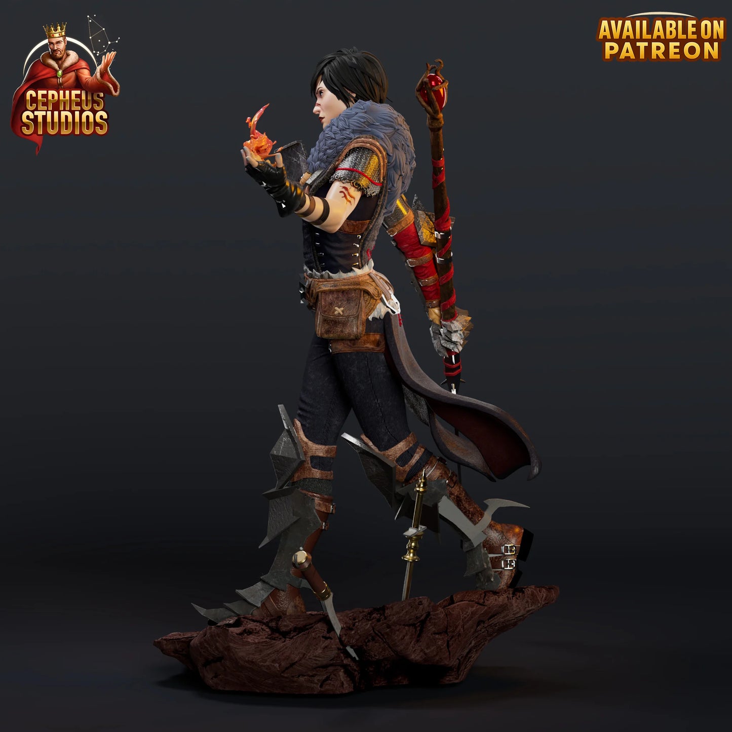 Hawke by Cepheus | High Quality Resin Print | Painted Commissions available!