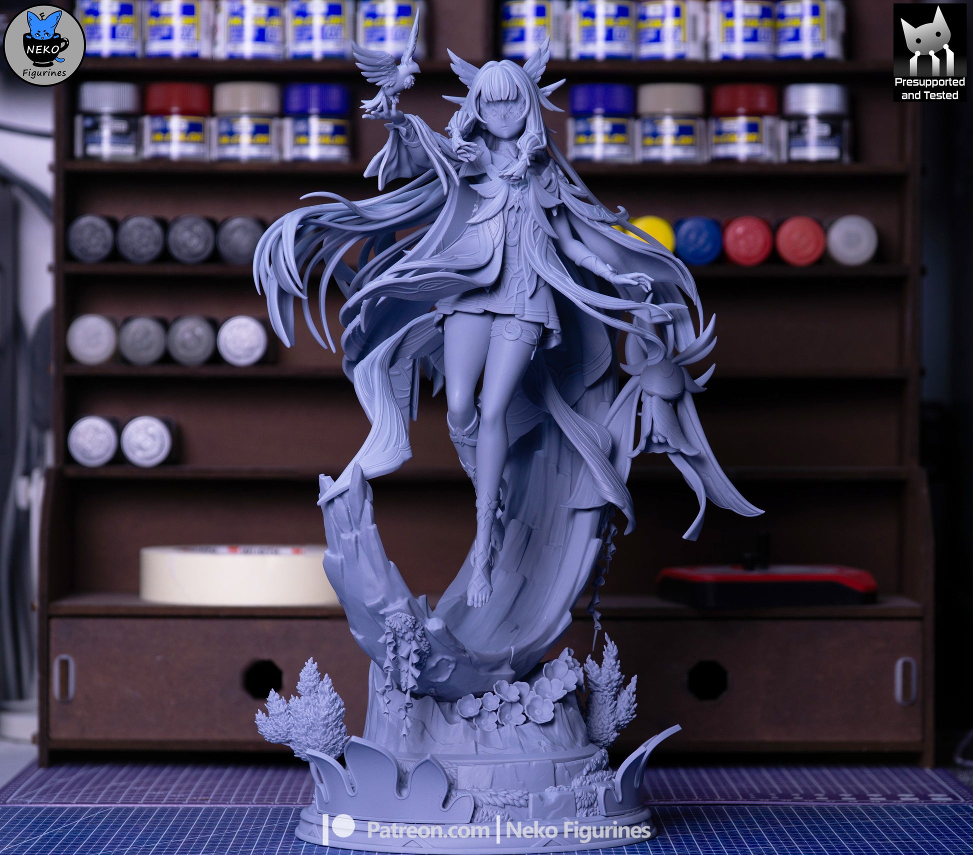 Columbina from Genshin Impact by Neko Figurines | High Quality Resin Print | Painted Commissions available! - Sephiknot