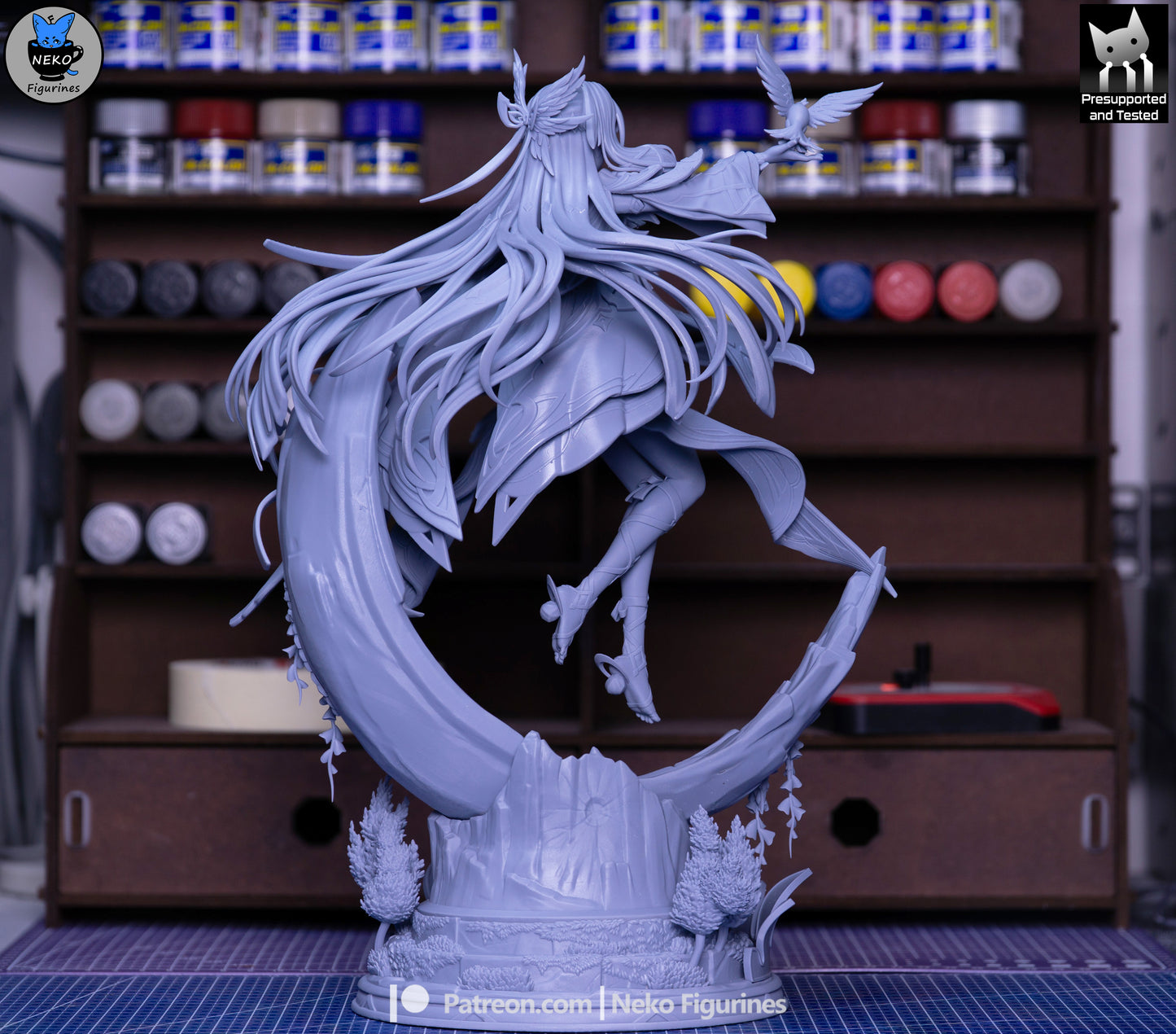 Columbina from Genshin Impact by Neko Figurines | High Quality Resin Print | Painted Commissions available! - Sephiknot
