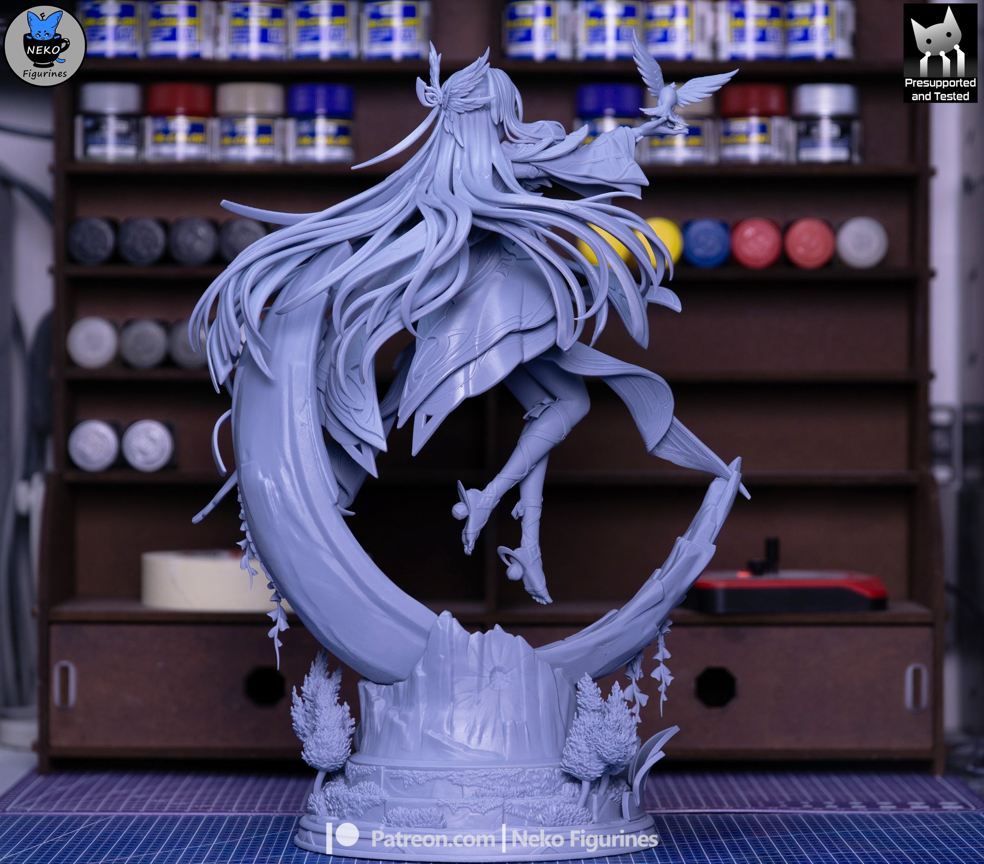 Columbina from Genshin Impact by Neko Figurines | High Quality Resin Print | Painted Commissions available! - Sephiknot