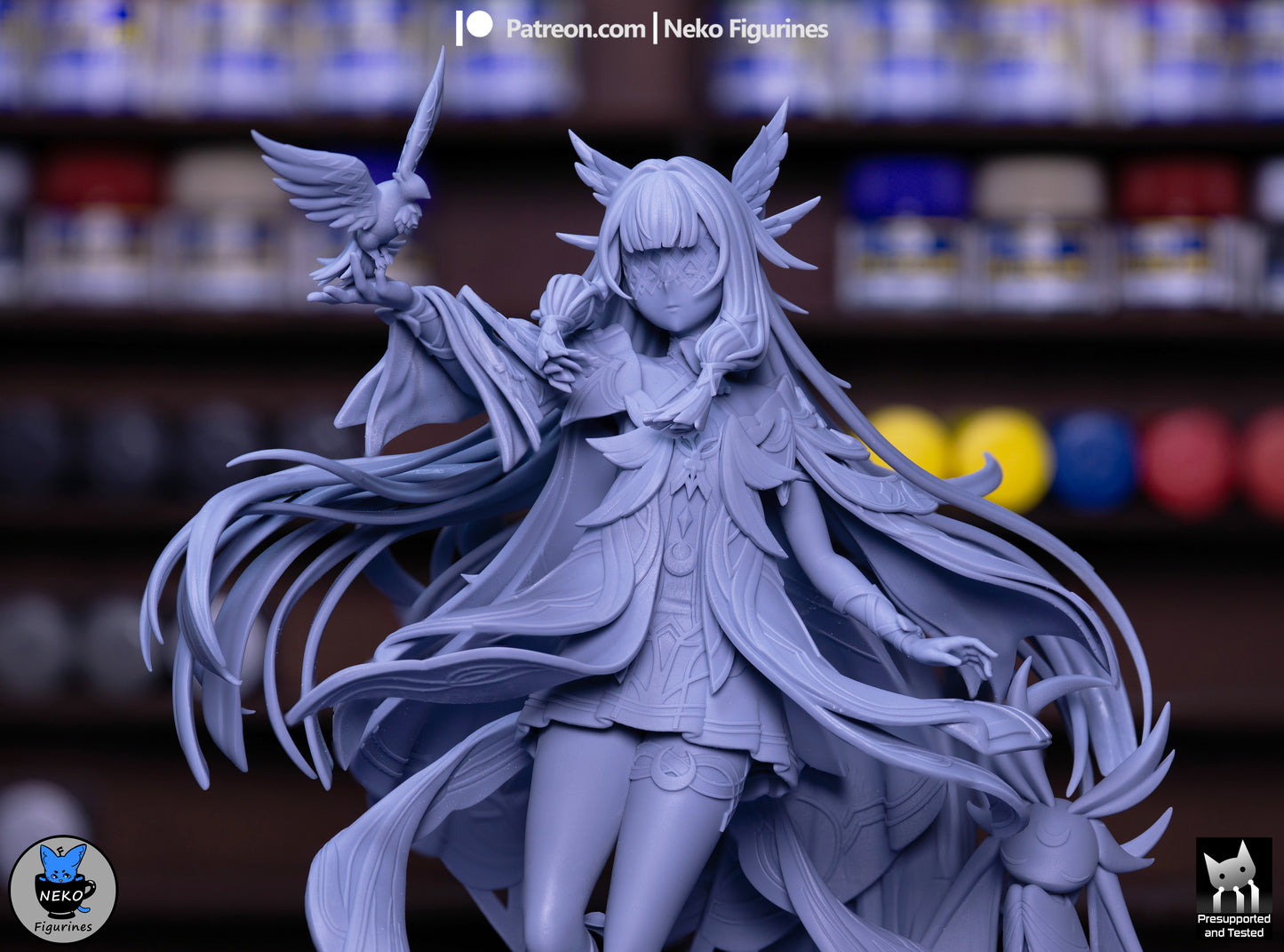 Columbina from Genshin Impact by Neko Figurines | High Quality Resin Print | Painted Commissions available! - Sephiknot