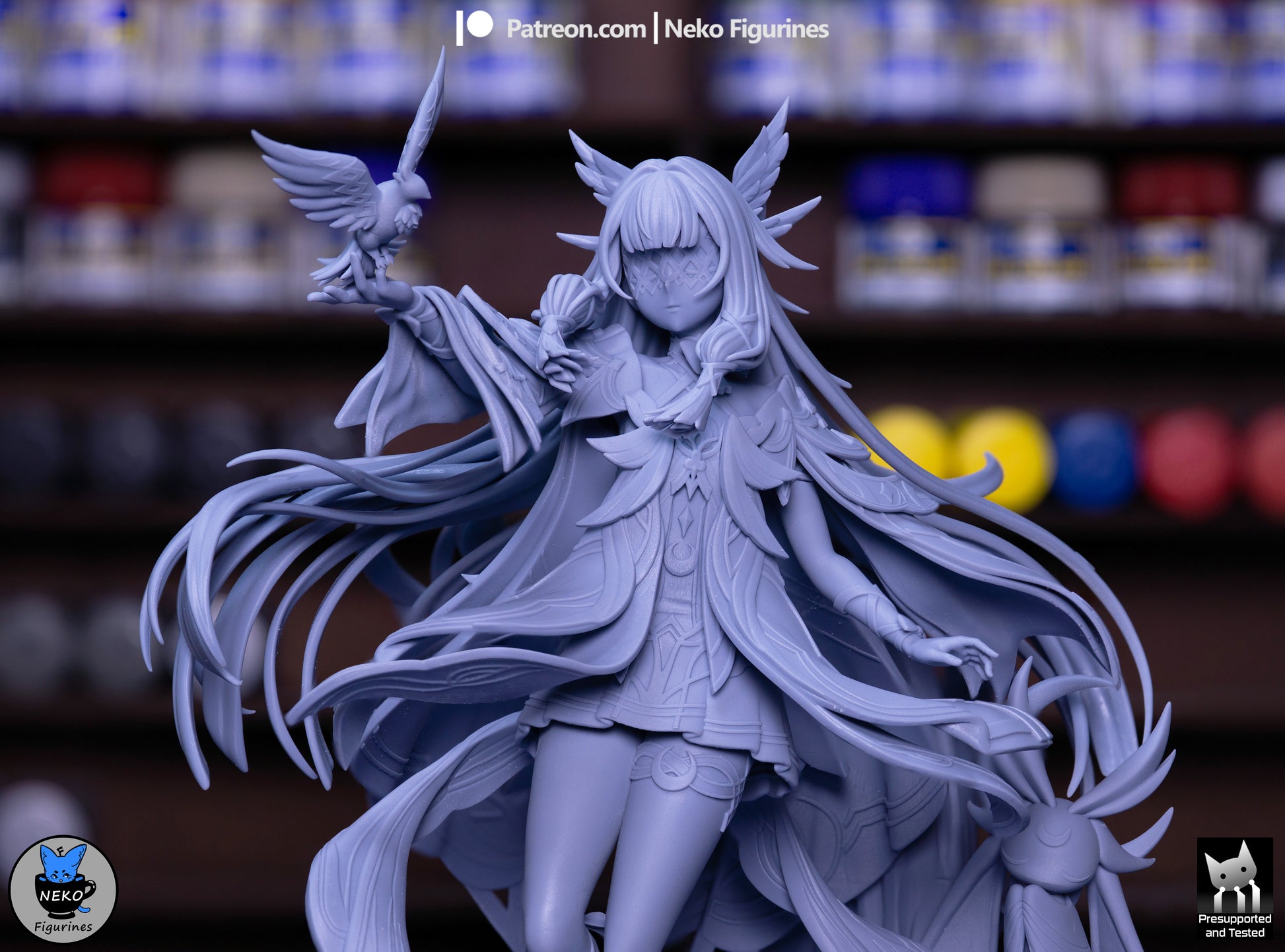 Columbina from Genshin Impact by Neko Figurines | High Quality Resin Print | Painted Commissions available! - Sephiknot