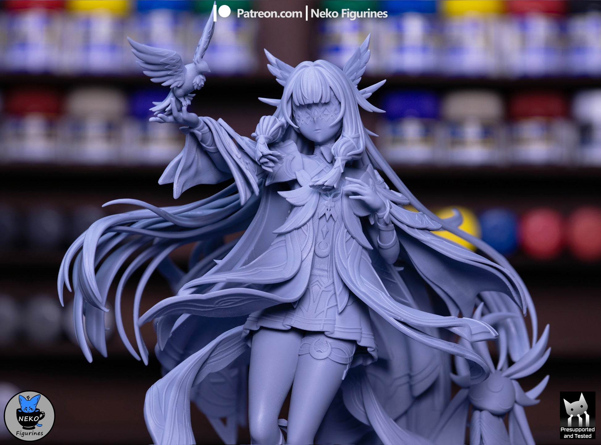 Columbina from Genshin Impact by Neko Figurines | High Quality Resin Print | Painted Commissions available! - Sephiknot