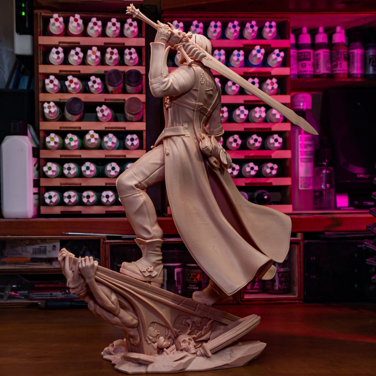 Dante from Devil May Cry by Bulkamancer | High Quality Resin Print | Painted Commissions available!