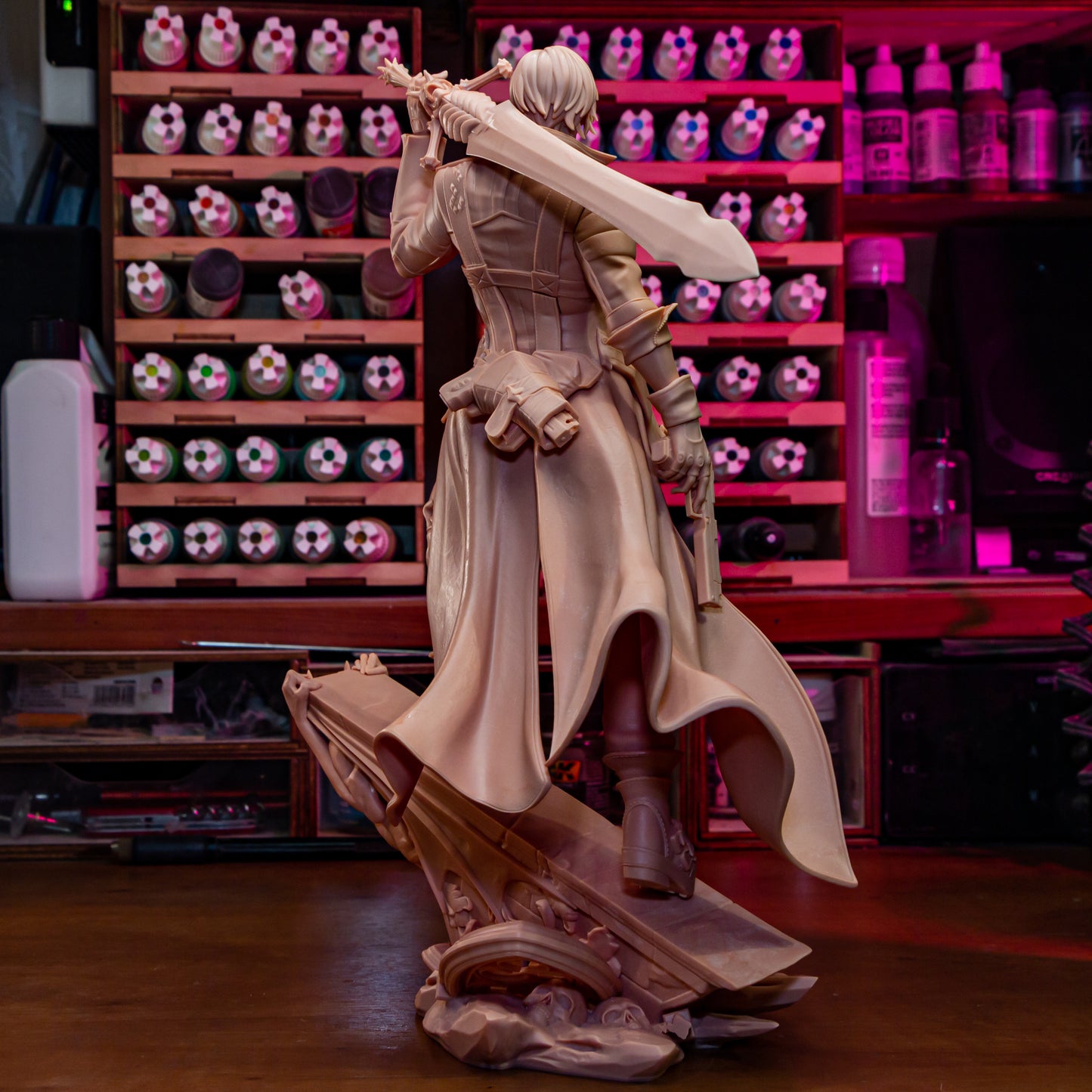 Dante from Devil May Cry by Bulkamancer | High Quality Resin Print | Painted Commissions available!