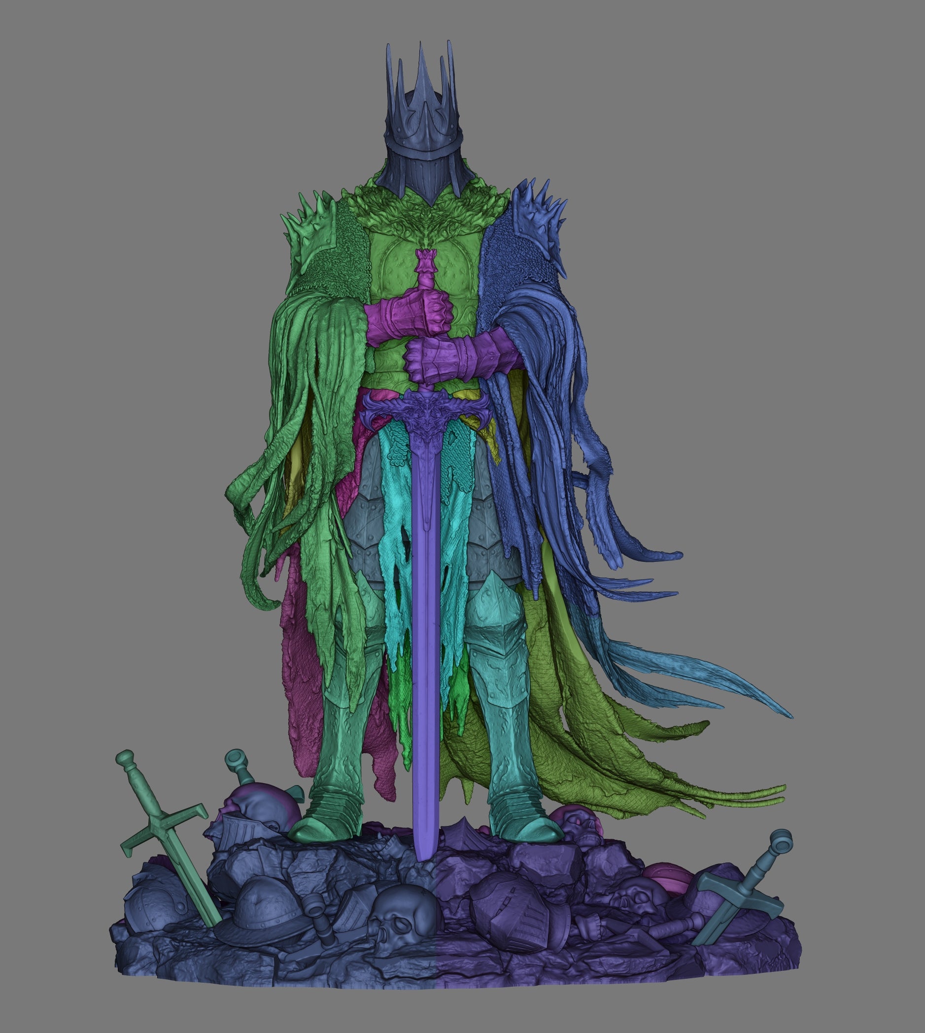 Death Knight from Warcraft by CA3D | High Quality Resin Print | Painted Commissions available! - Sephiknot