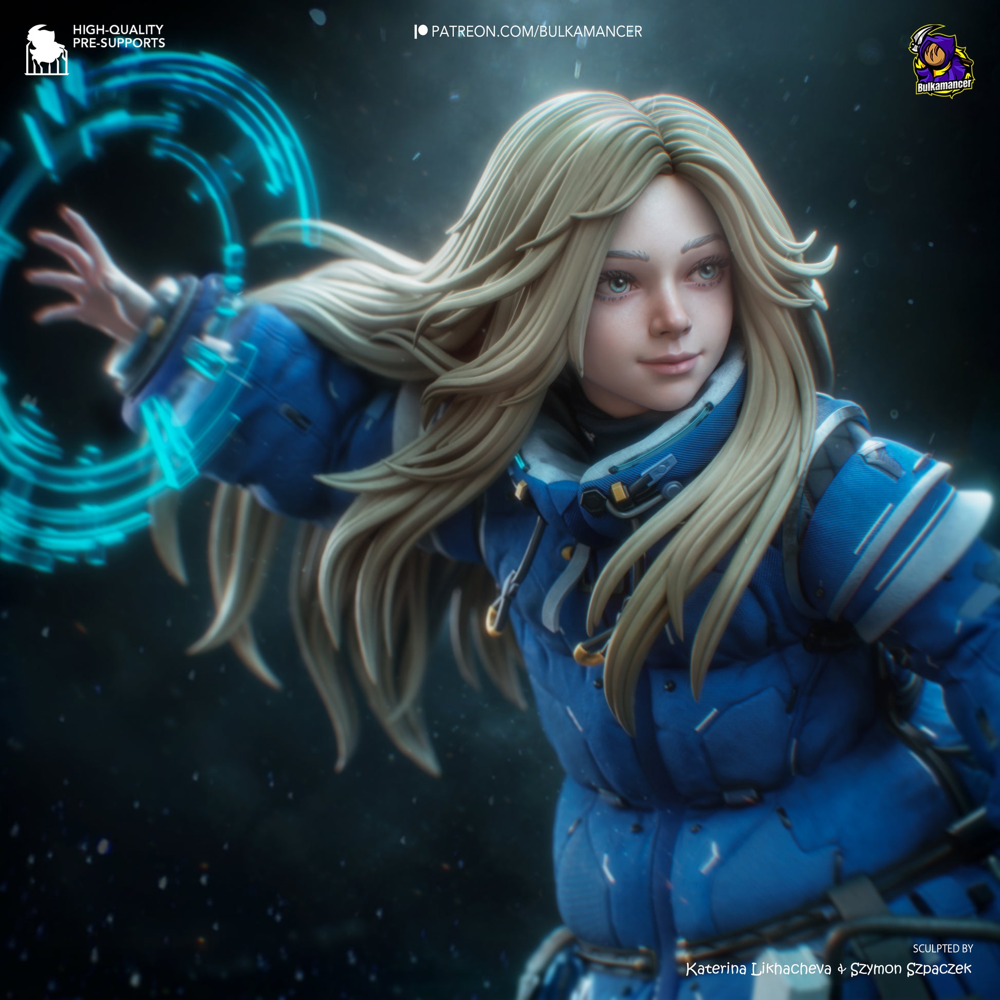 Diana from Pragmata by Bulkamancer | High Quality Resin Print | Painted Commissions available! - Sephiknot