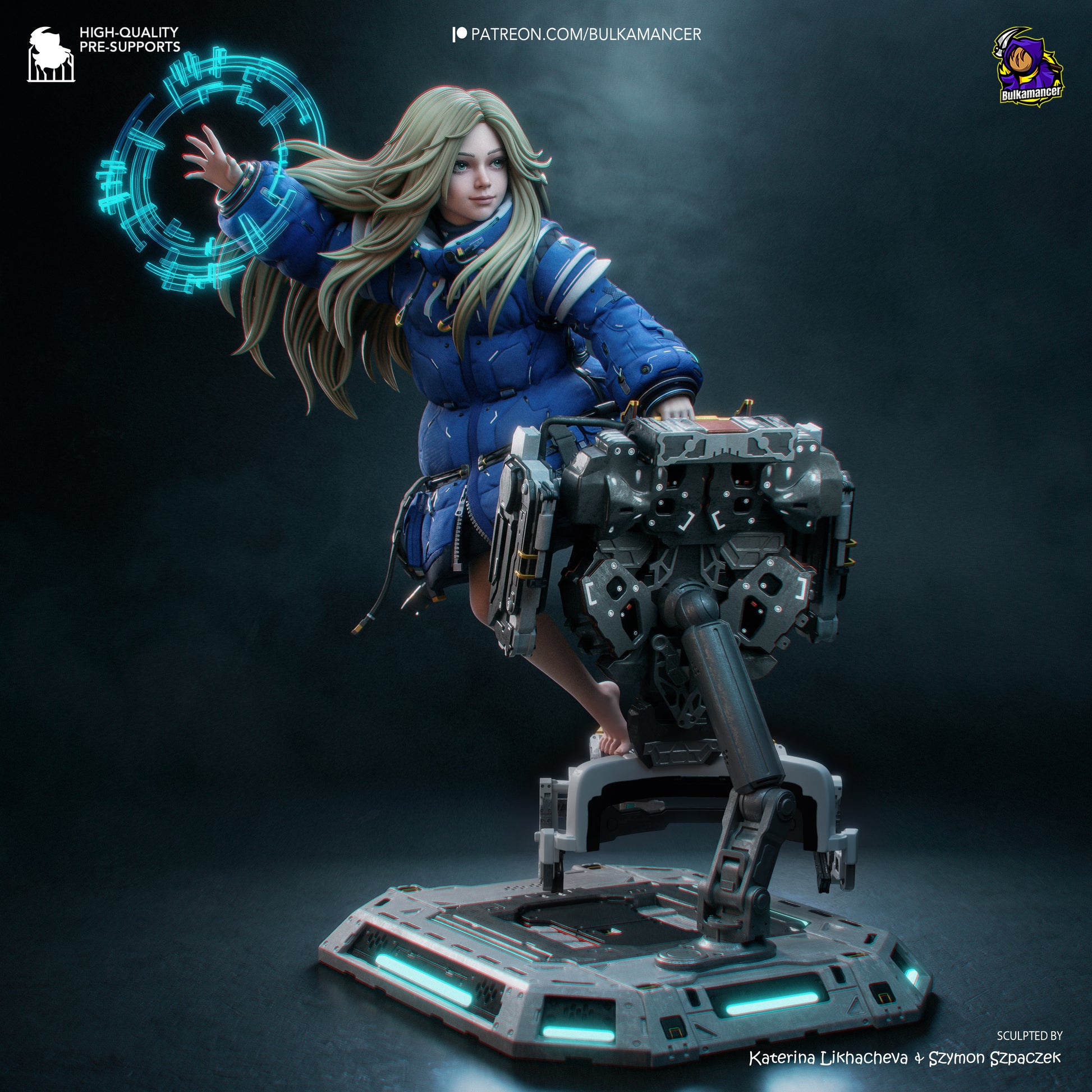 Diana from Pragmata by Bulkamancer | High Quality Resin Print | Painted Commissions available! - Sephiknot