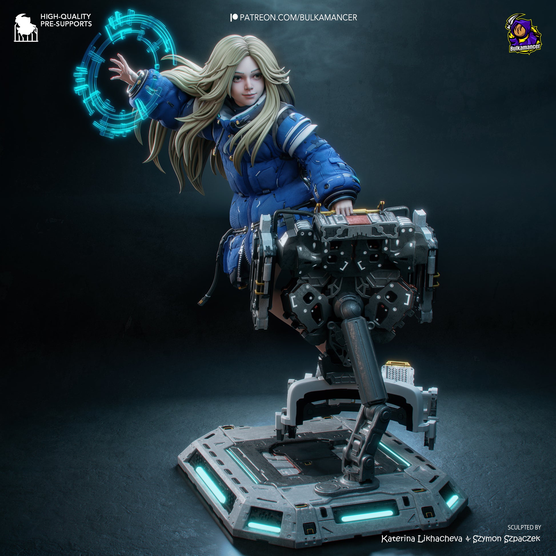 Diana from Pragmata by Bulkamancer | High Quality Resin Print | Painted Commissions available! - Sephiknot