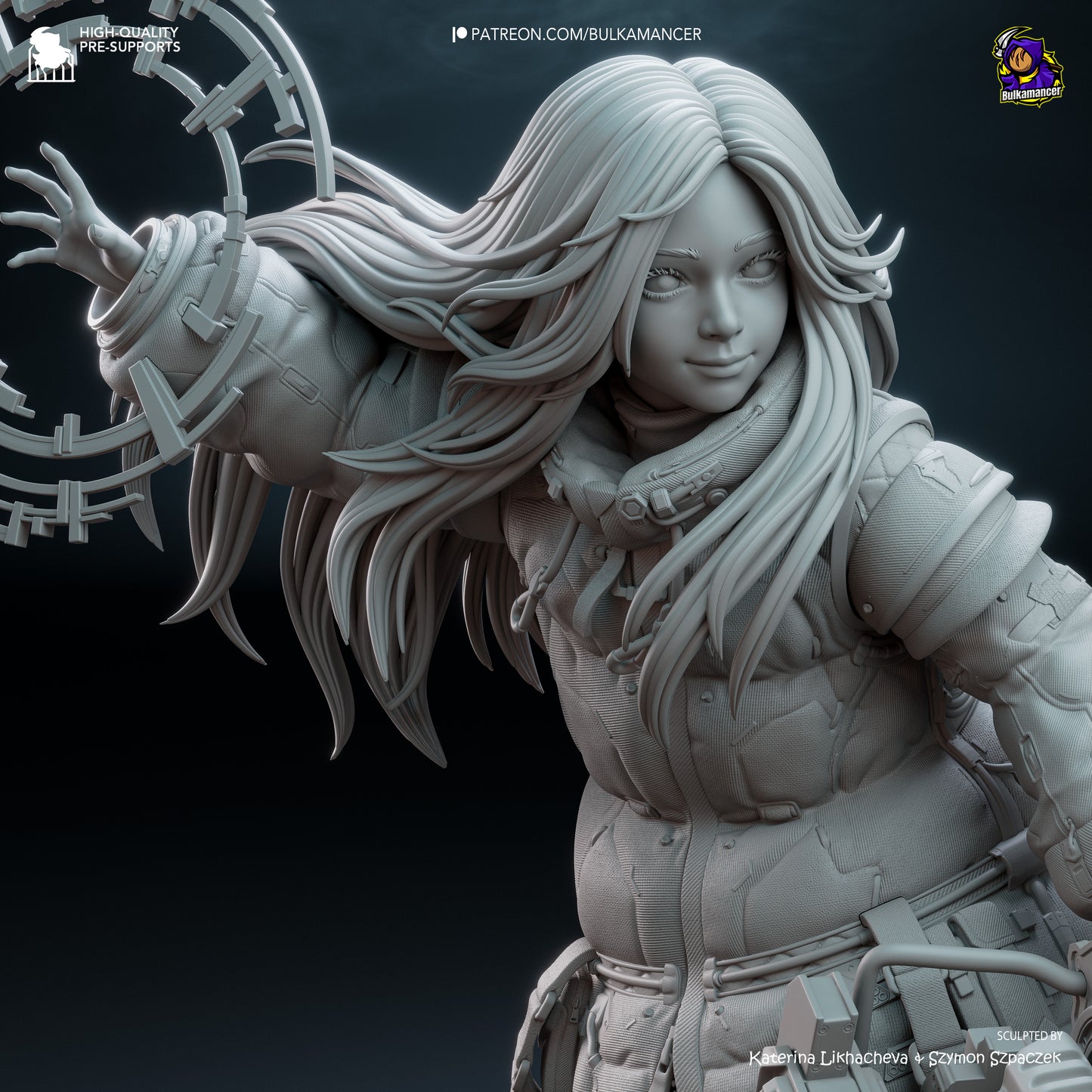 Diana from Pragmata by Bulkamancer | High Quality Resin Print | Painted Commissions available! - Sephiknot