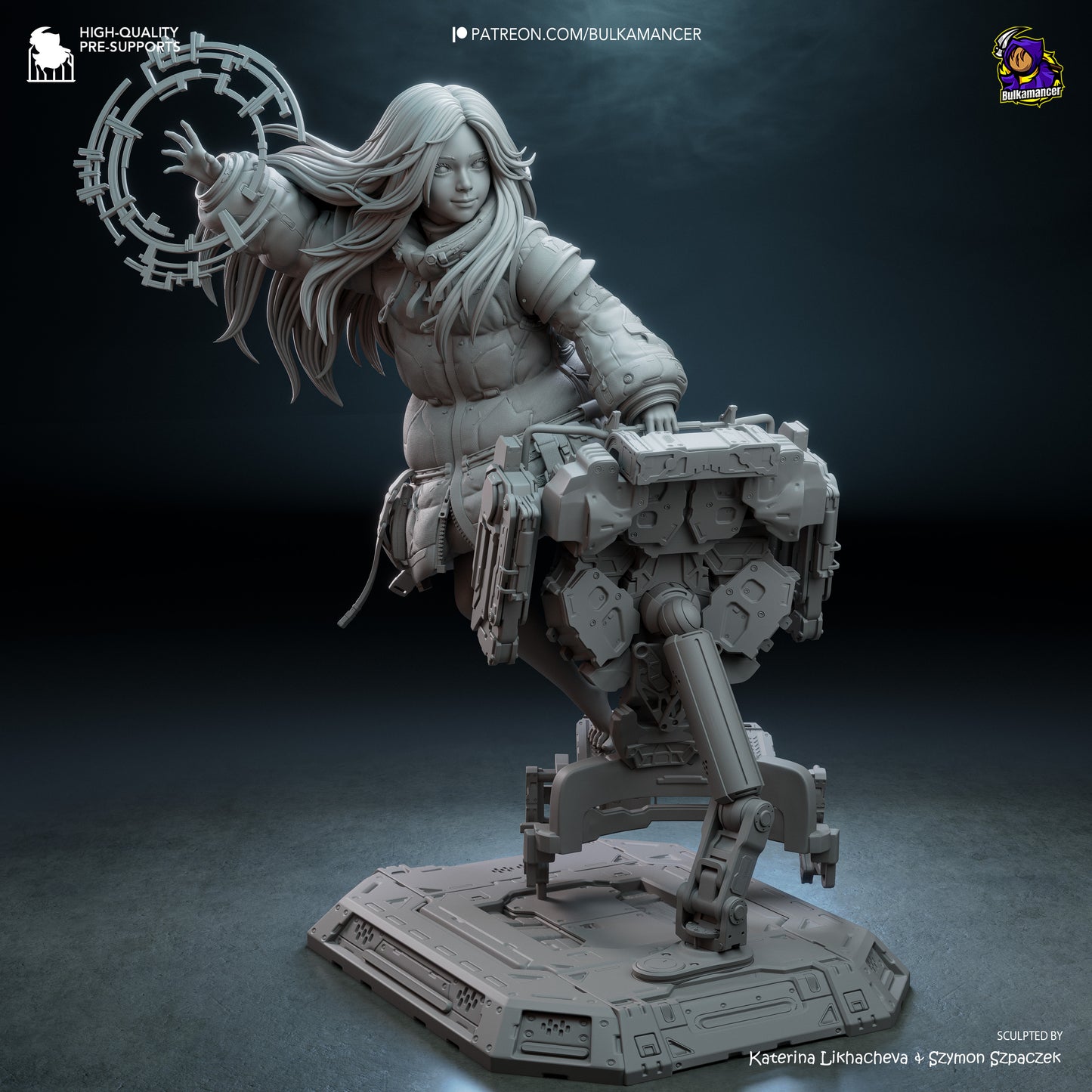 Diana from Pragmata by Bulkamancer | High Quality Resin Print | Painted Commissions available! - Sephiknot