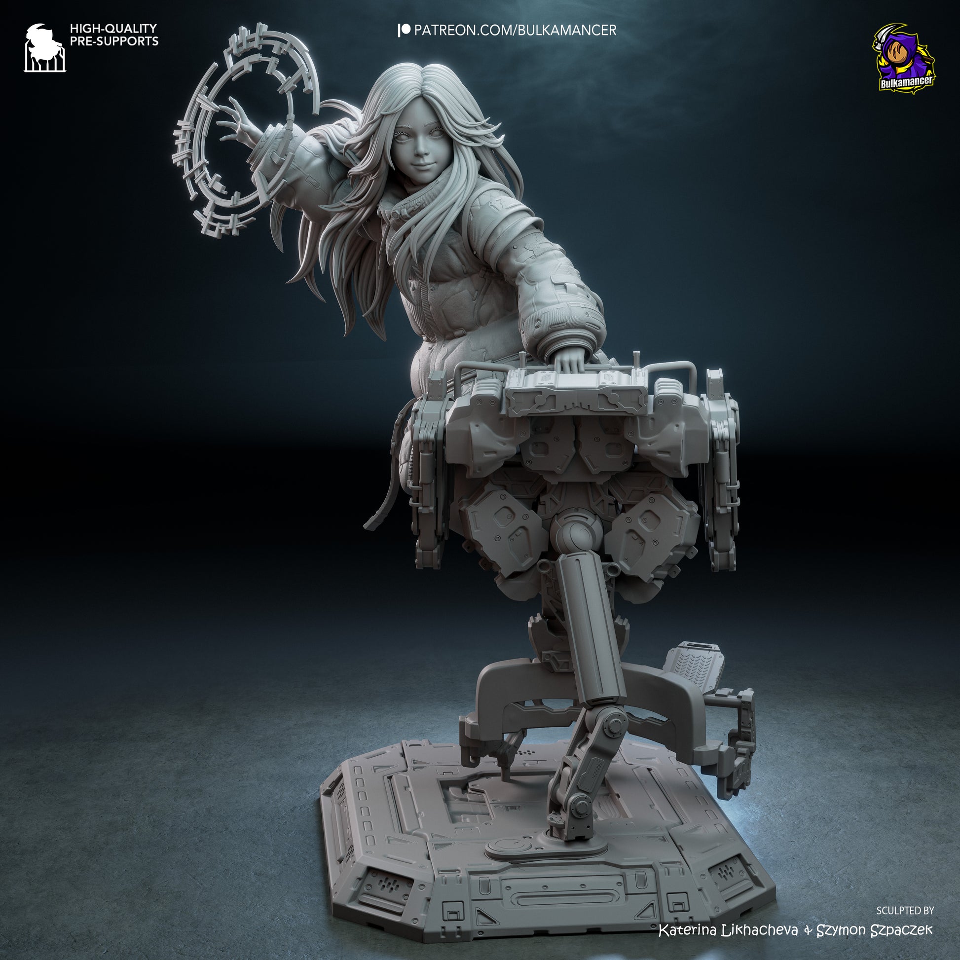 Diana from Pragmata by Bulkamancer | High Quality Resin Print | Painted Commissions available! - Sephiknot