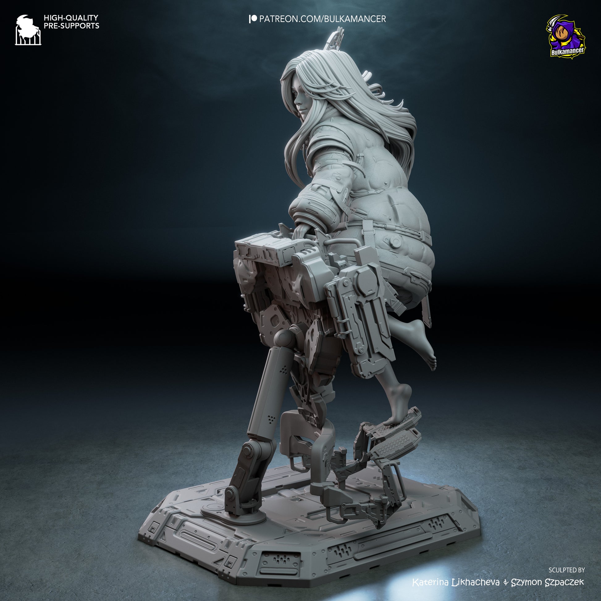 Diana from Pragmata by Bulkamancer | High Quality Resin Print | Painted Commissions available! - Sephiknot