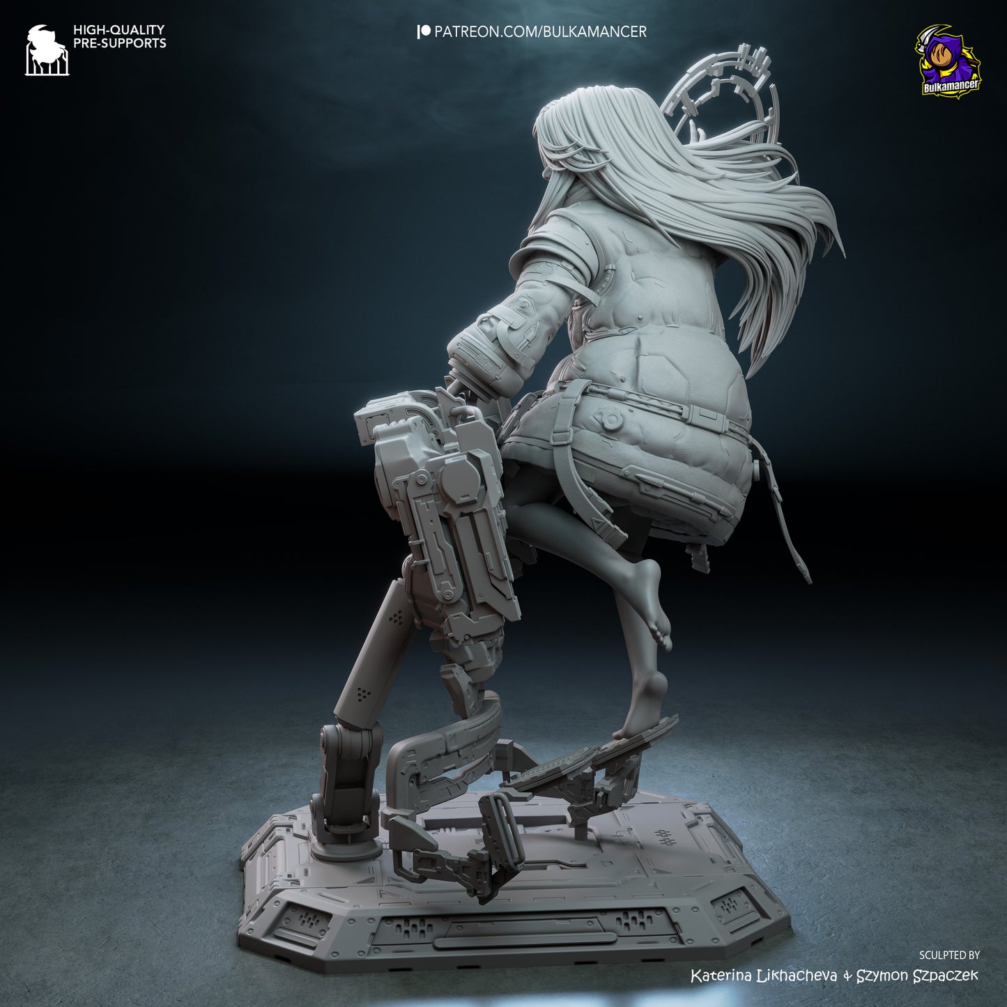 Diana from Pragmata by Bulkamancer | High Quality Resin Print | Painted Commissions available! - Sephiknot