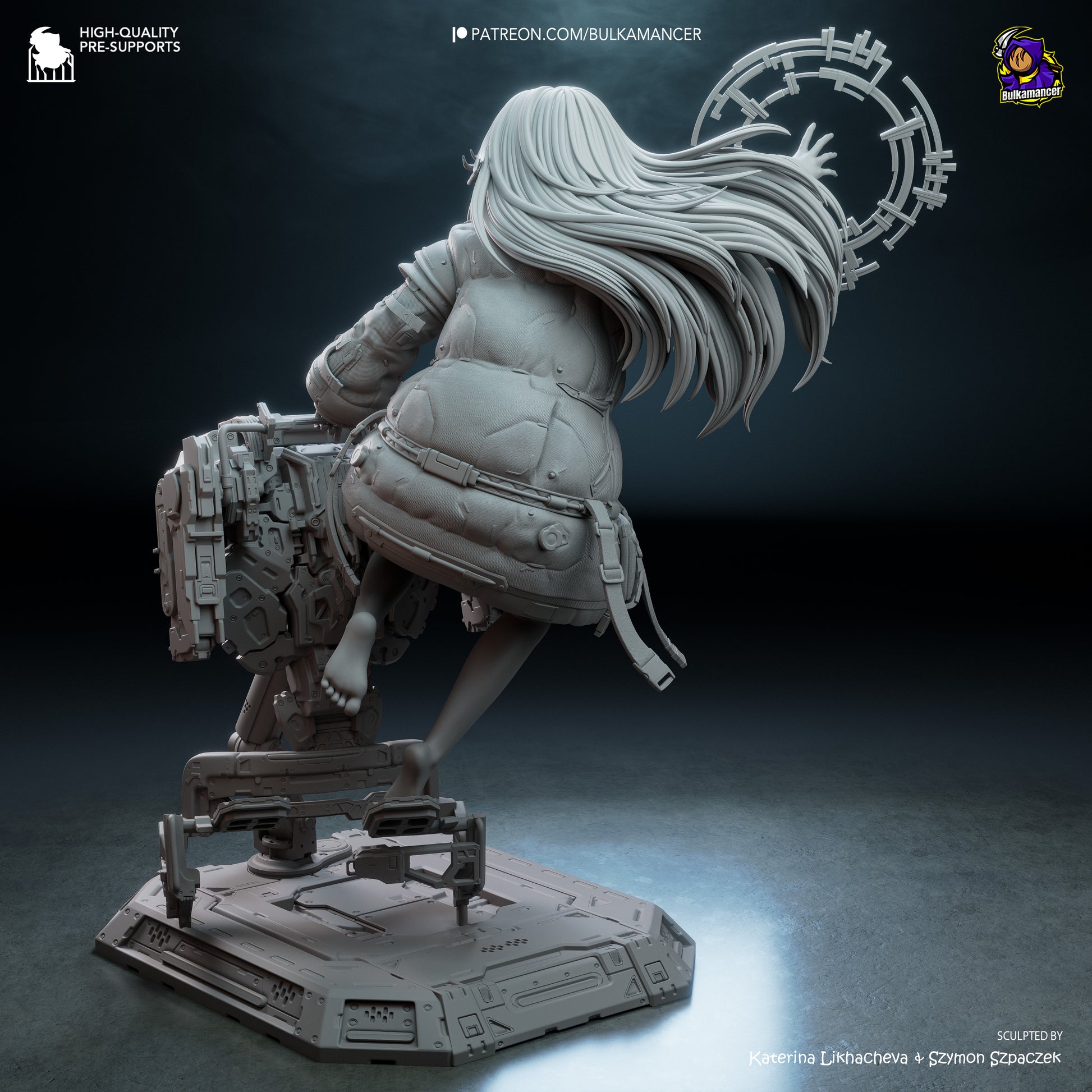 Diana from Pragmata by Bulkamancer | High Quality Resin Print | Painted Commissions available! - Sephiknot