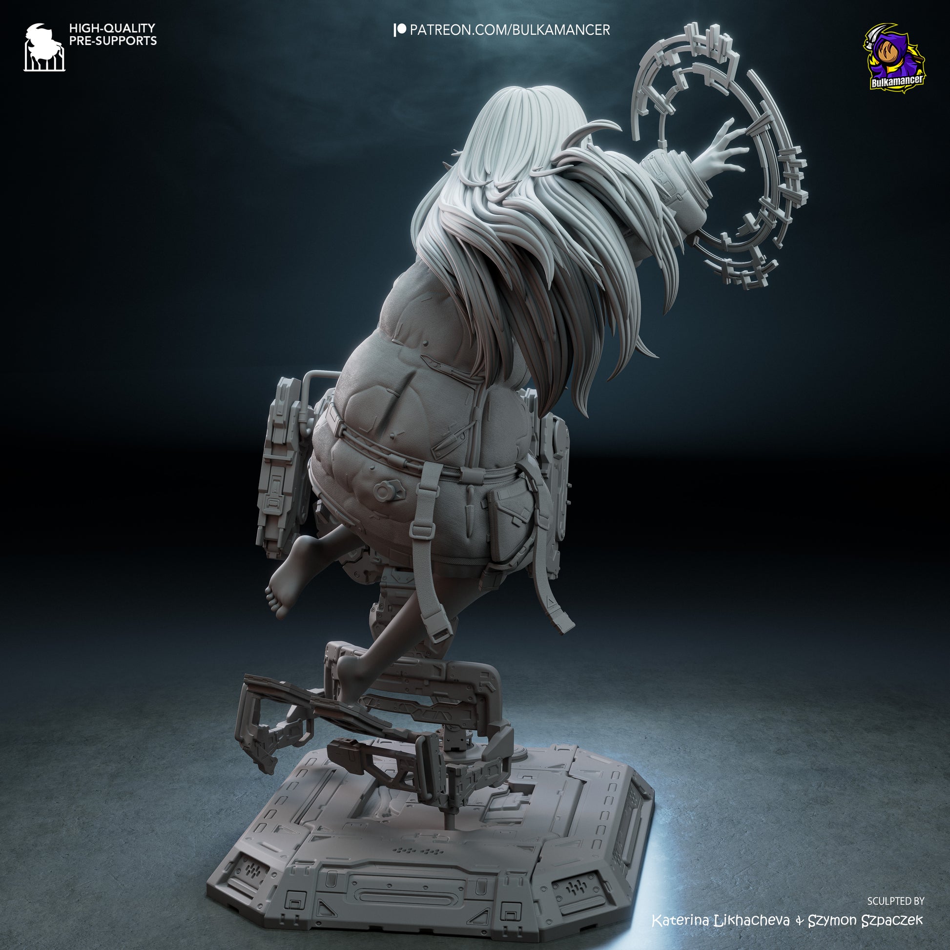 Diana from Pragmata by Bulkamancer | High Quality Resin Print | Painted Commissions available! - Sephiknot