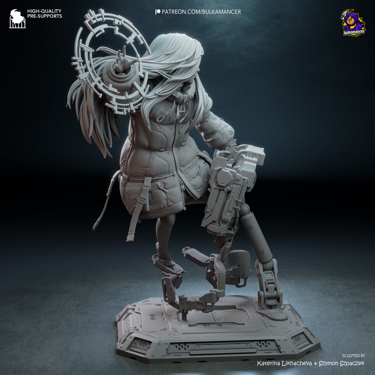 Diana from Pragmata by Bulkamancer | High Quality Resin Print | Painted Commissions available! - Sephiknot