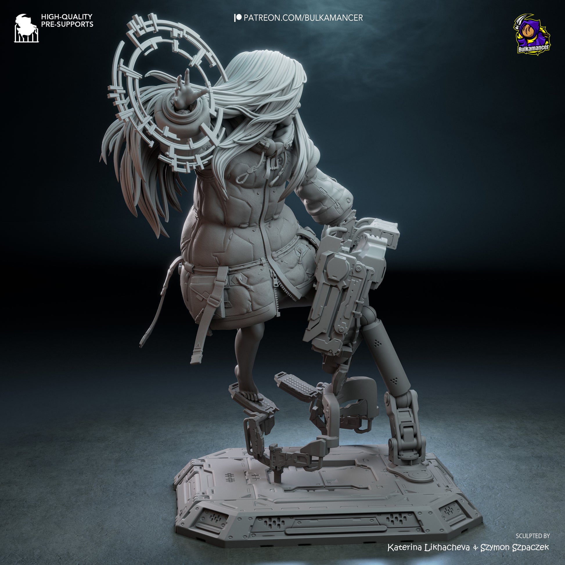 Diana from Pragmata by Bulkamancer | High Quality Resin Print | Painted Commissions available! - Sephiknot