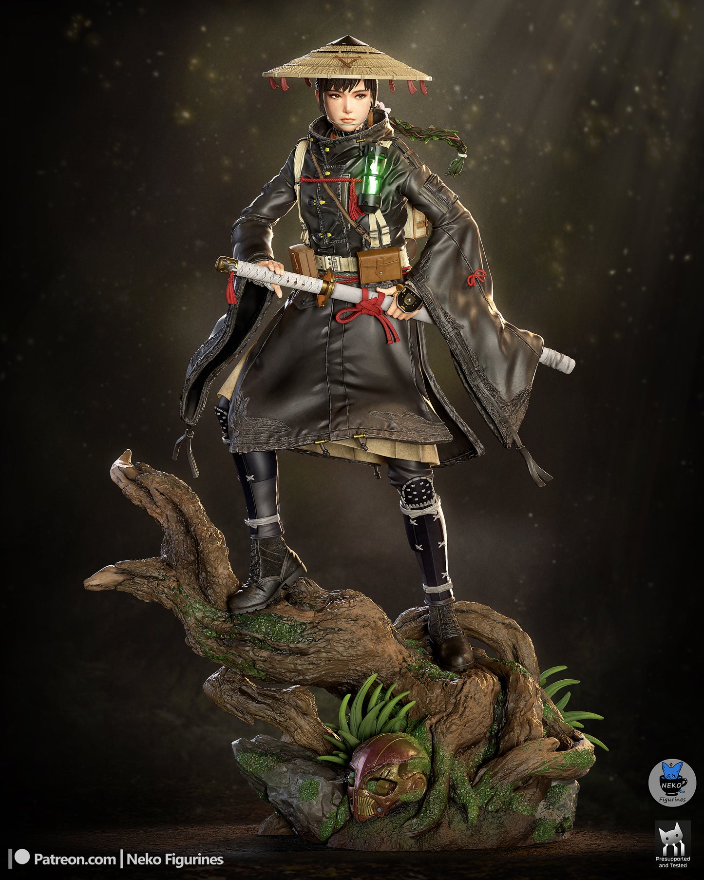 Emma from Beast of Reincarnation by Neko Figurines | High Quality Resin Print | Painted Commissions available!