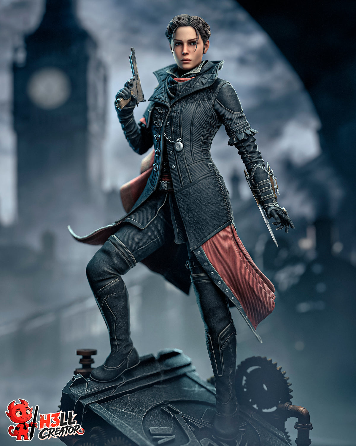 Evie from Assassins Creed by h3ll creator | High Quality Resin Print | Painted Commissions available!