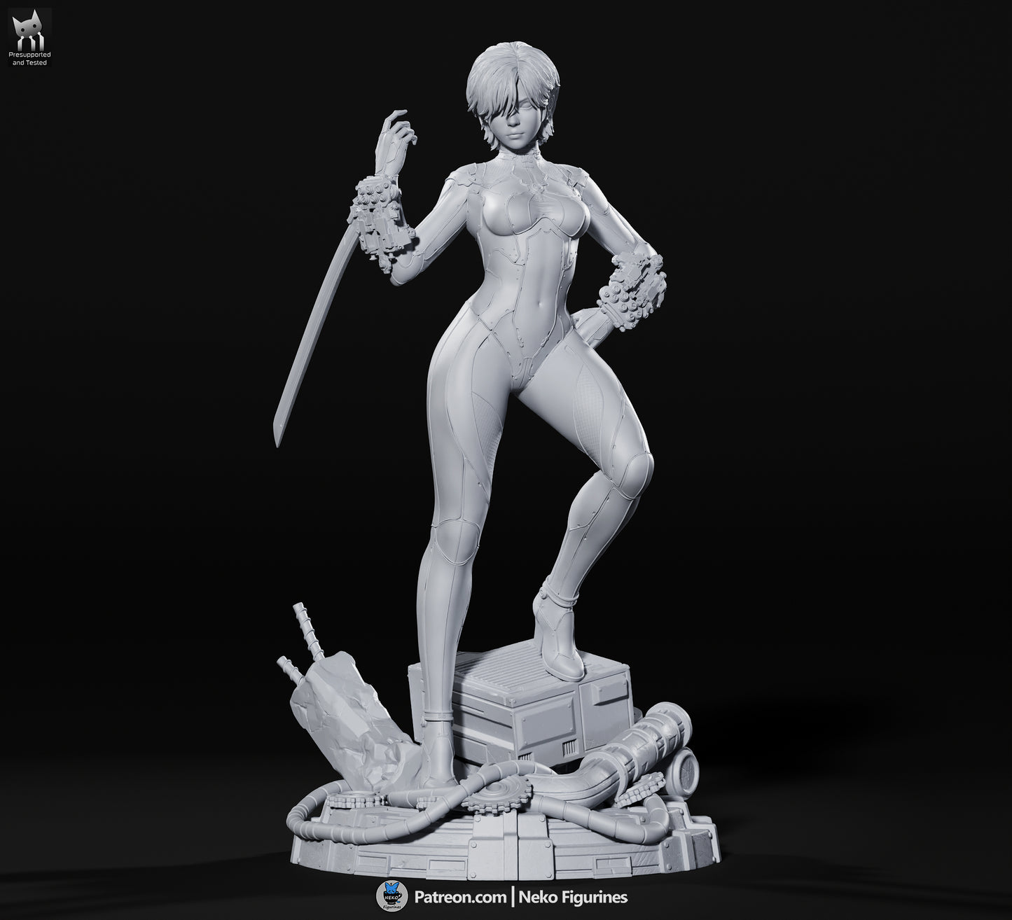 Evie by Neko Figurines | High Quality Resin Print | Painted Commissions available!