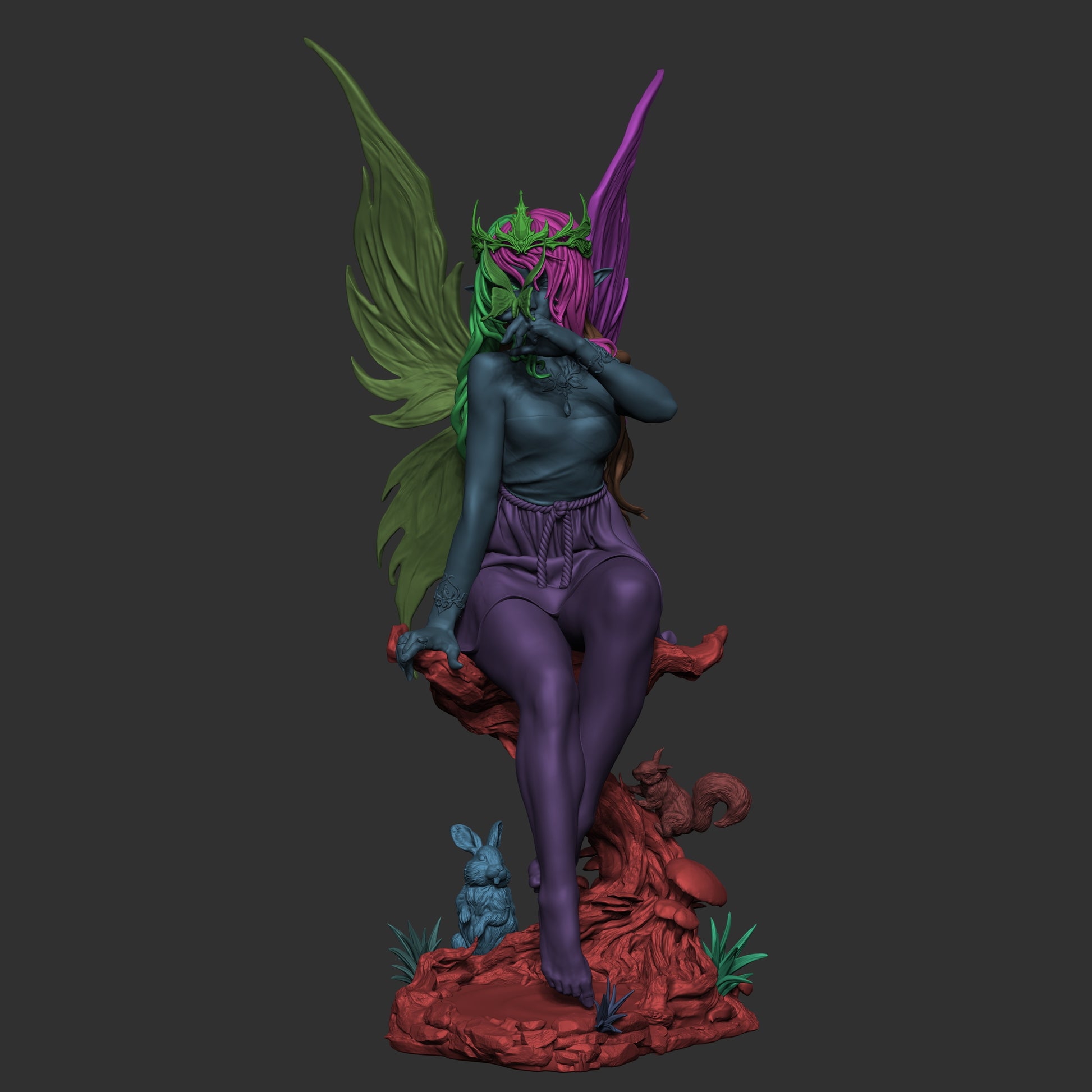 Fairy Queen by CA3D | High Quality Resin Print | Painted Commissions available! - Sephiknot